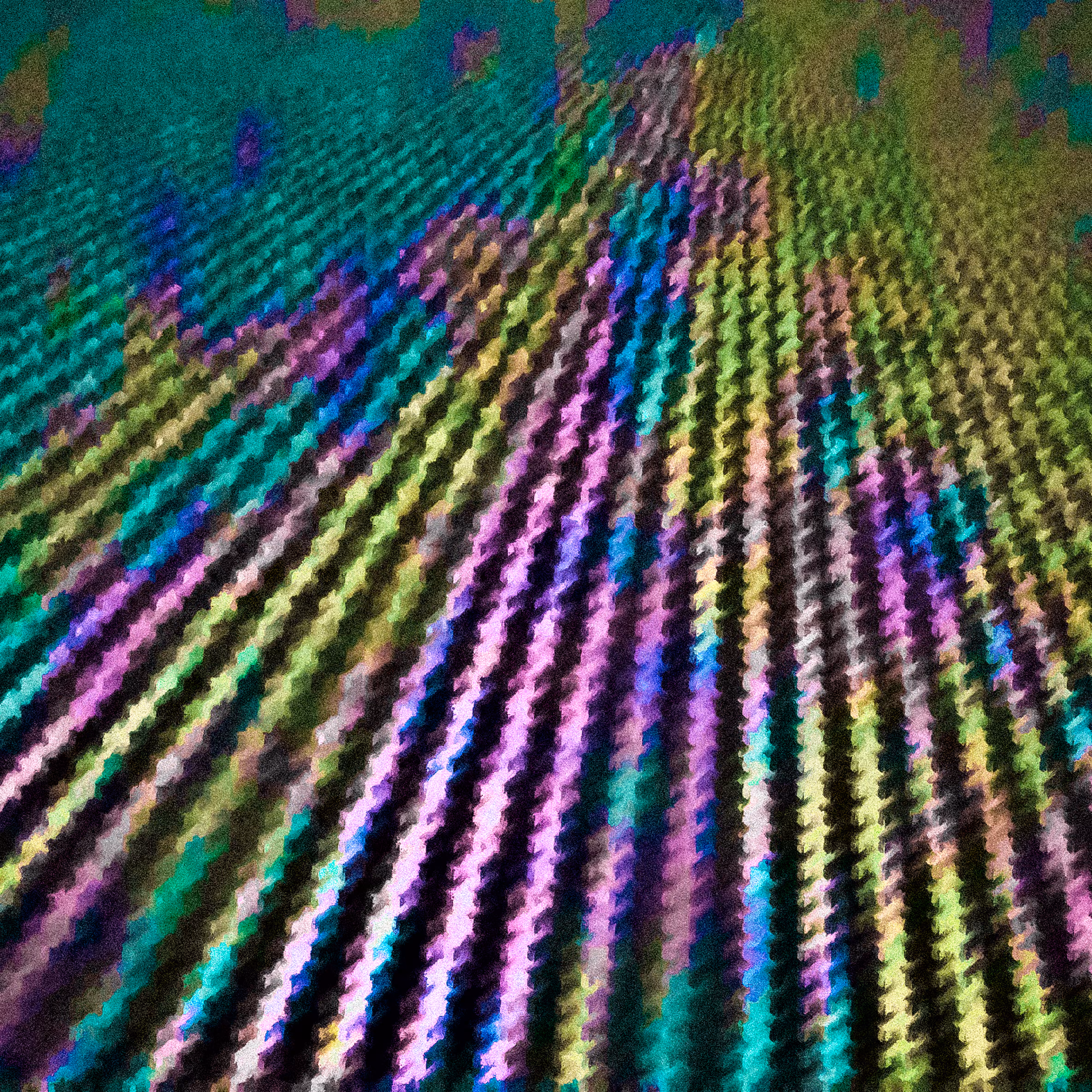 In Cursive Fog on Lines