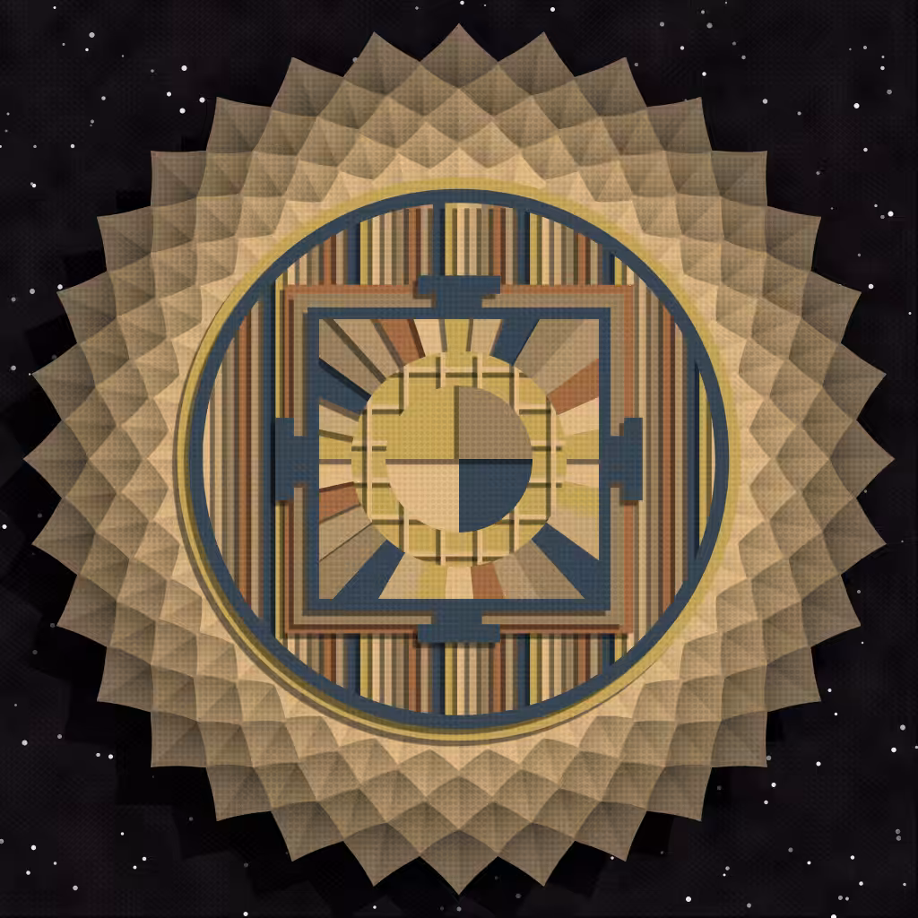Paper Mandala #117
