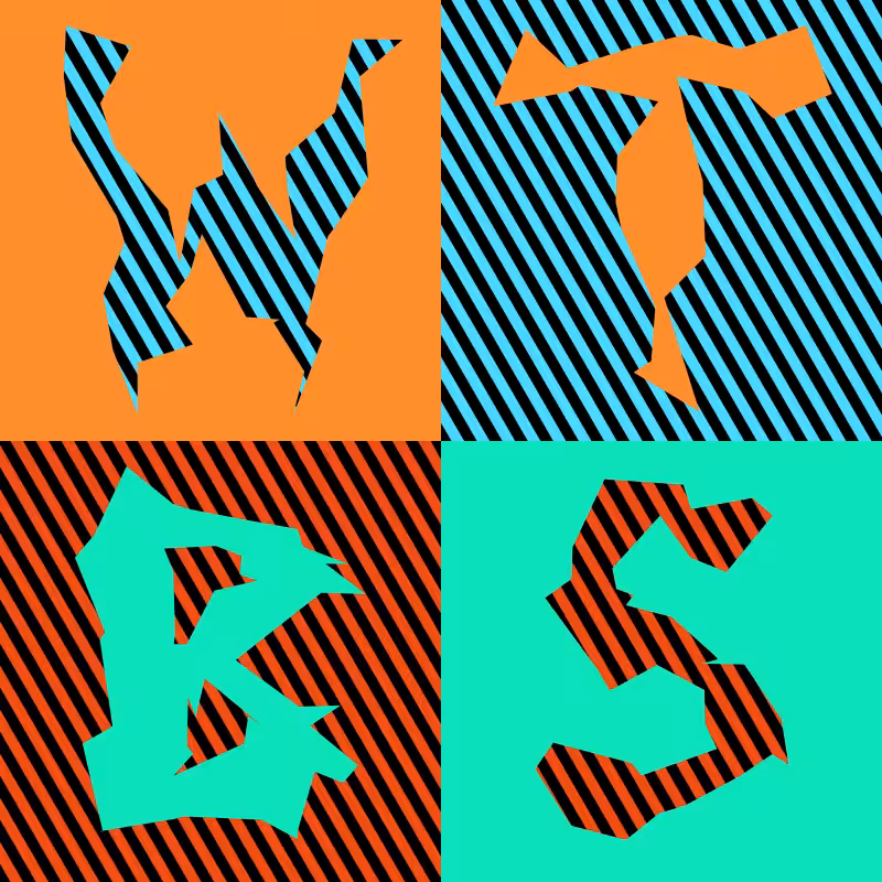 Waiting To Be Signed Logo with Wobbles #204