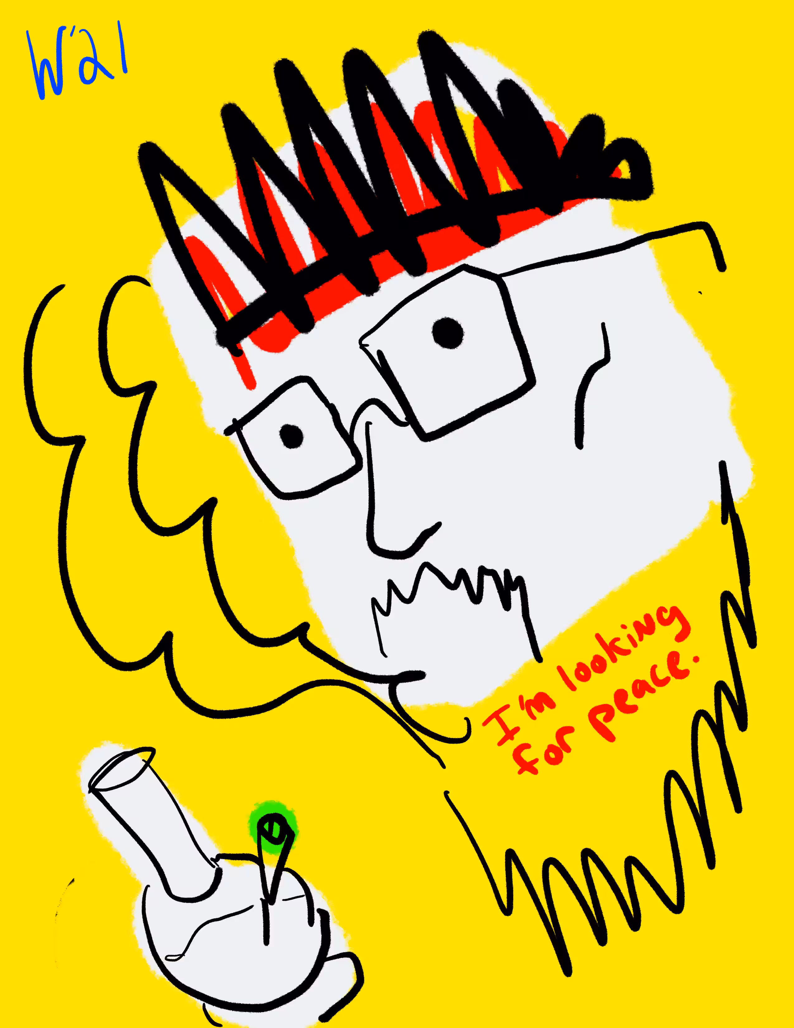 Stoner self portrait