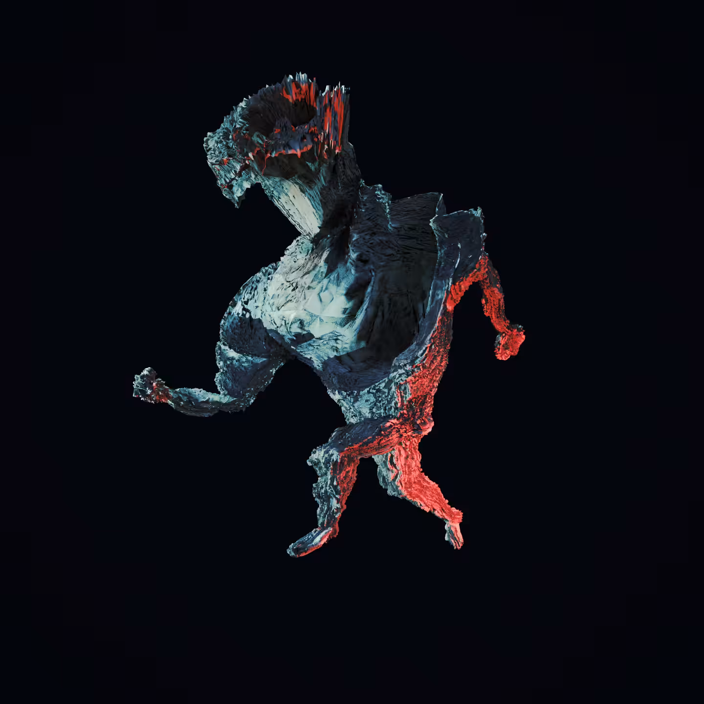 study of form in motion | 01 - run | ex. H