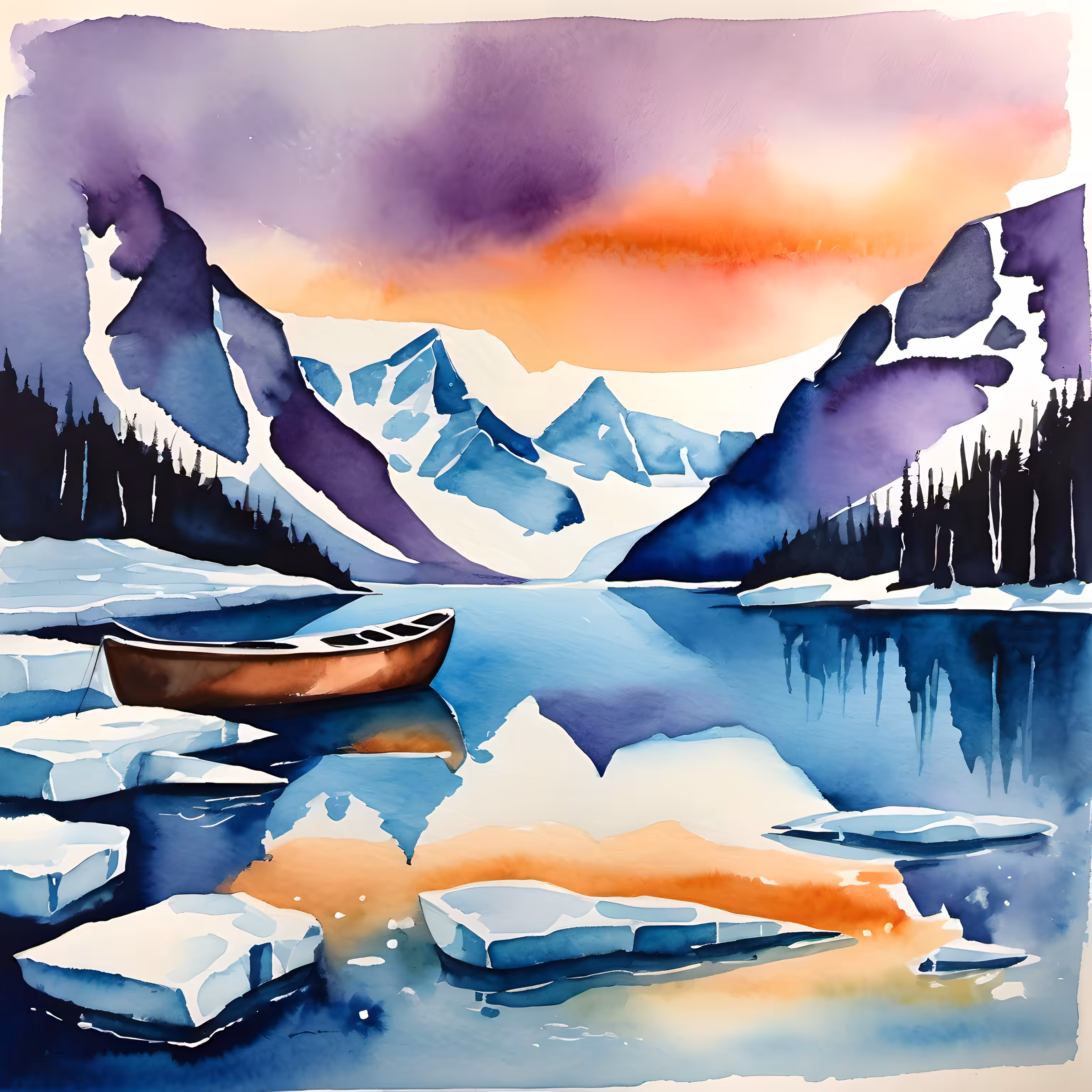 Glacial Lakes #43