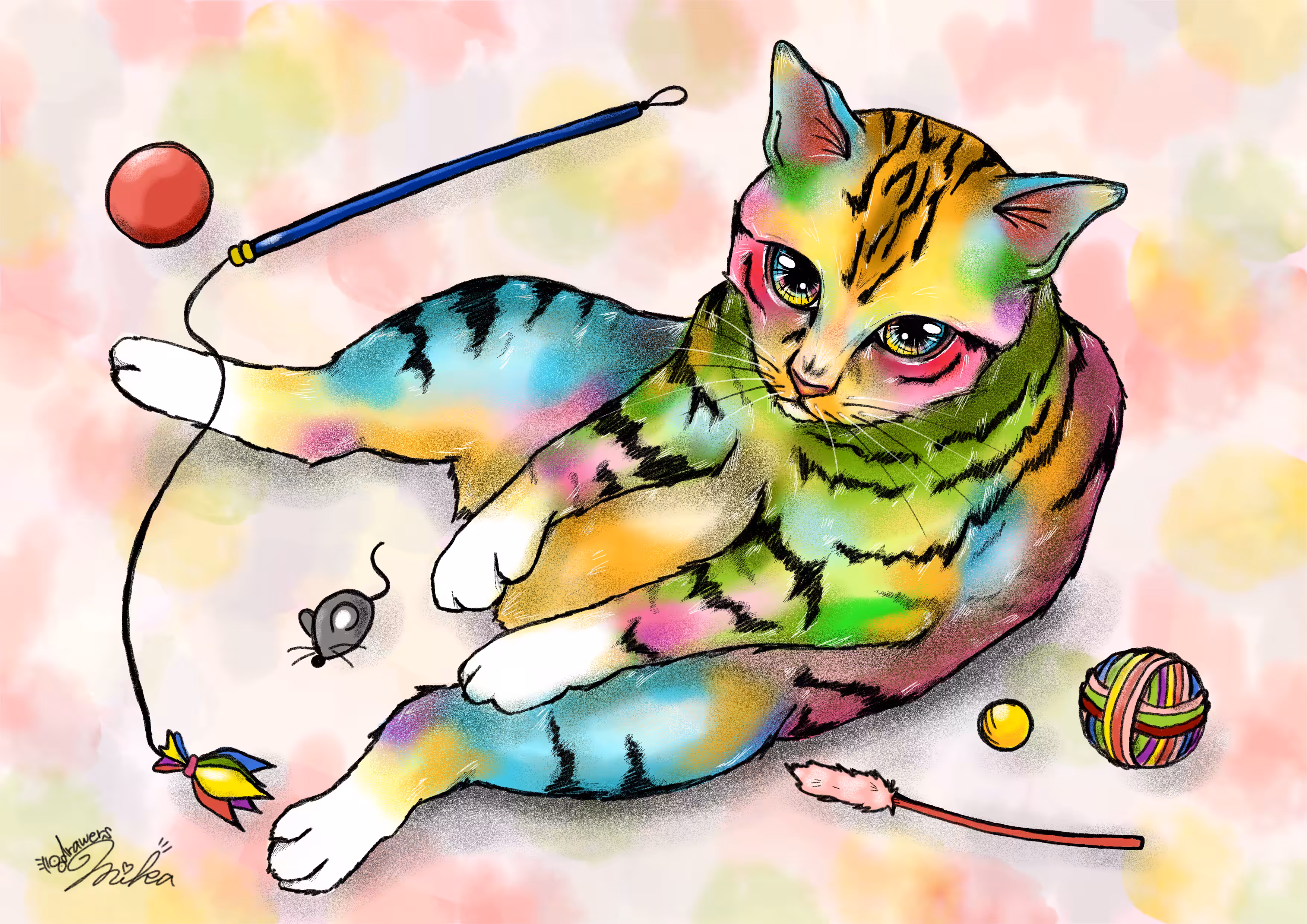 Unmoving Cat