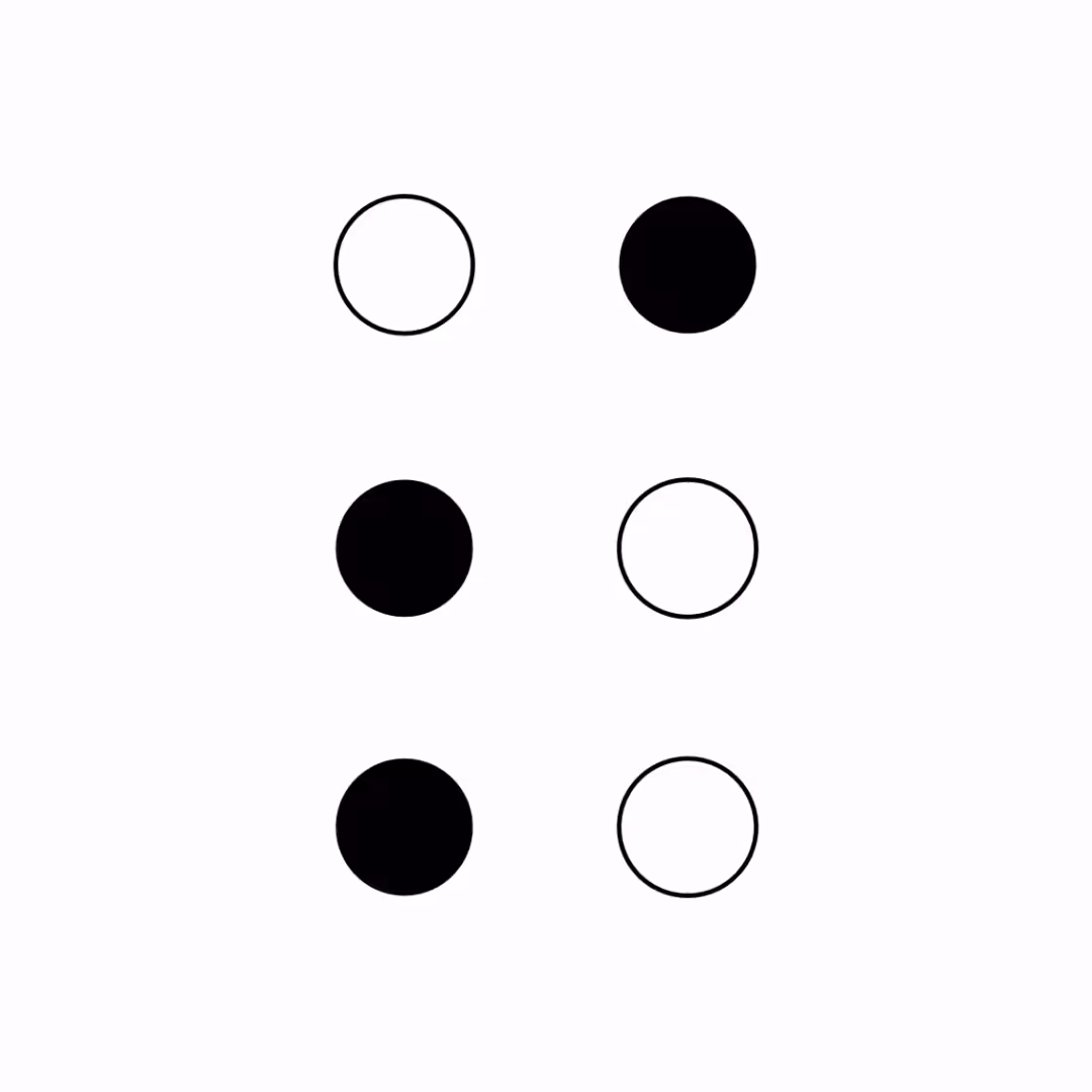 Braille Cell: S