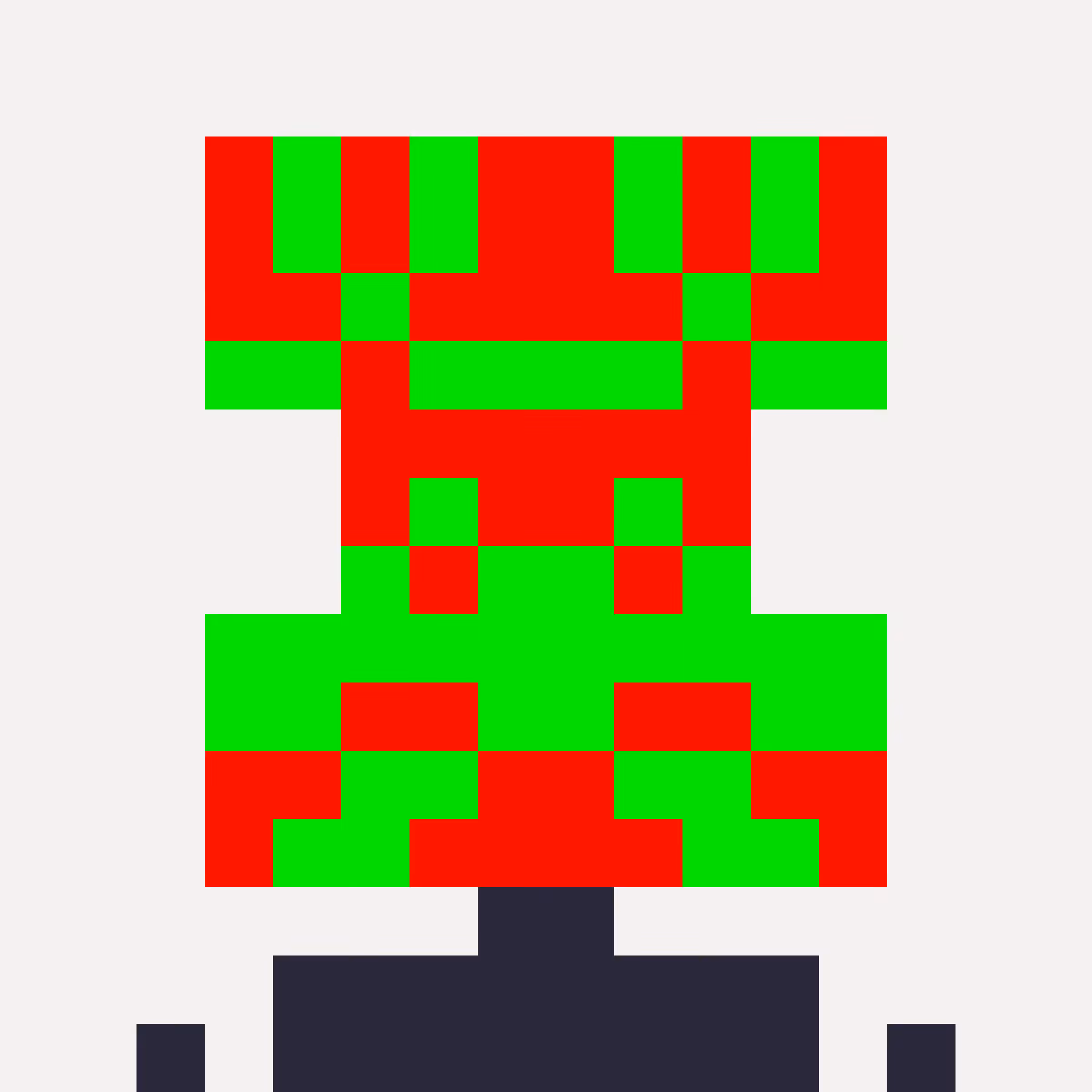 Blockbob Rorschach #16