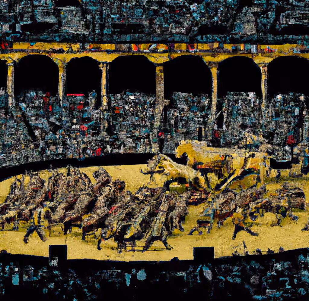 The fight of the bulls and bears