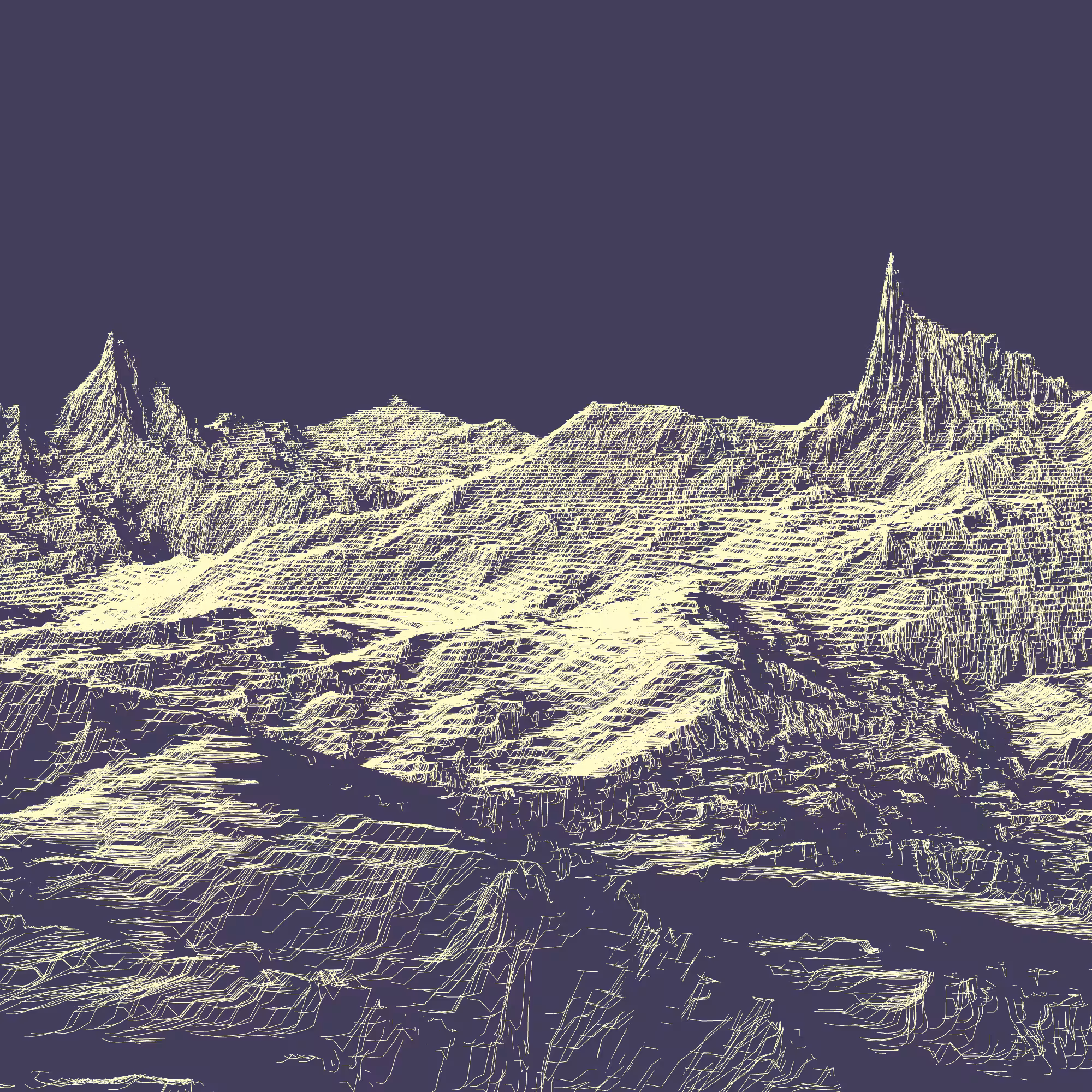 Ridge Scribbles #69