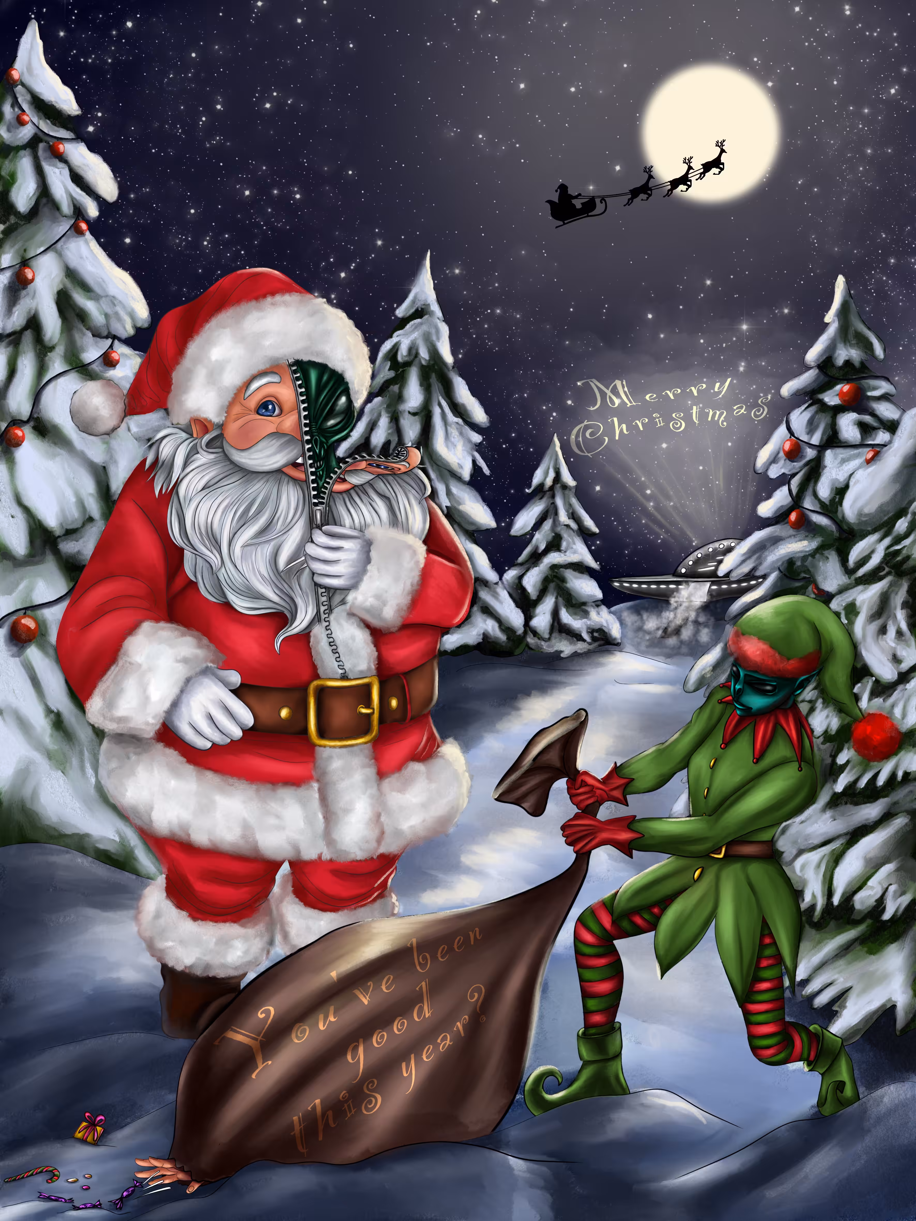 You've been good this year?