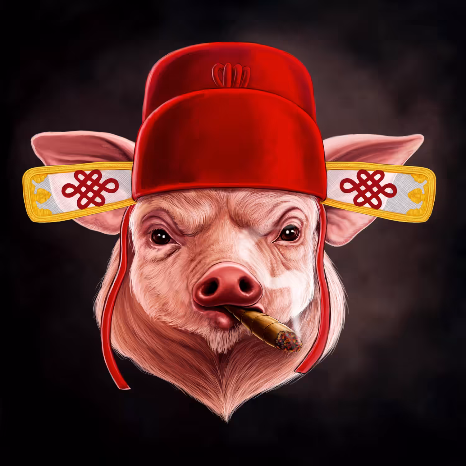 #057 Chinese pig