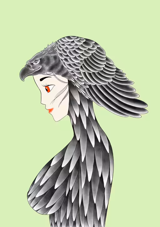 Eagle skin