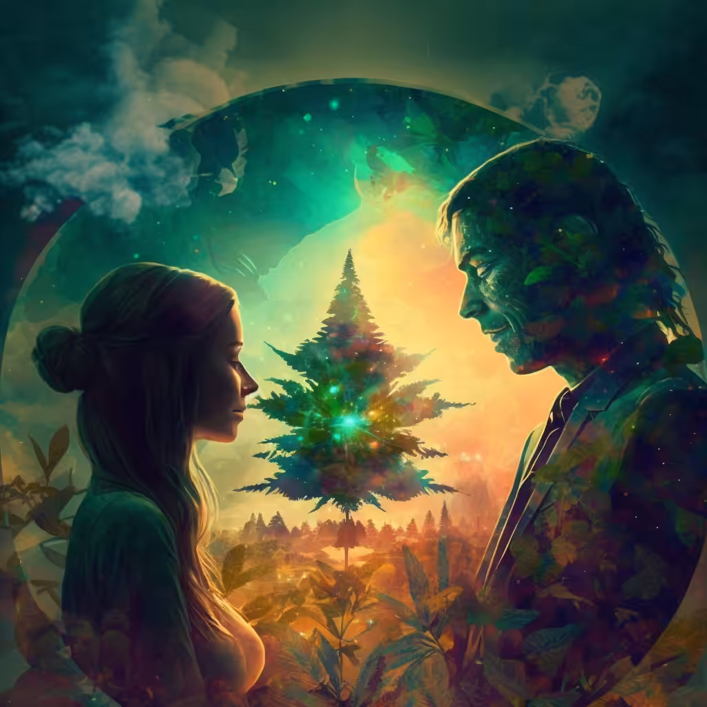 Behold the Cannabis Planet by #CannaQueenCara