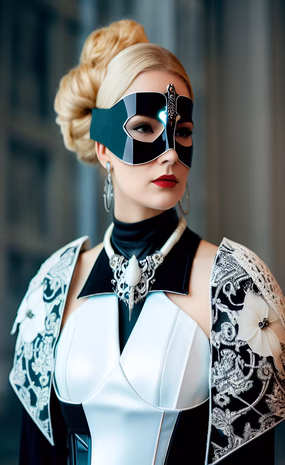 Fashion art gallery: Black and White style #86