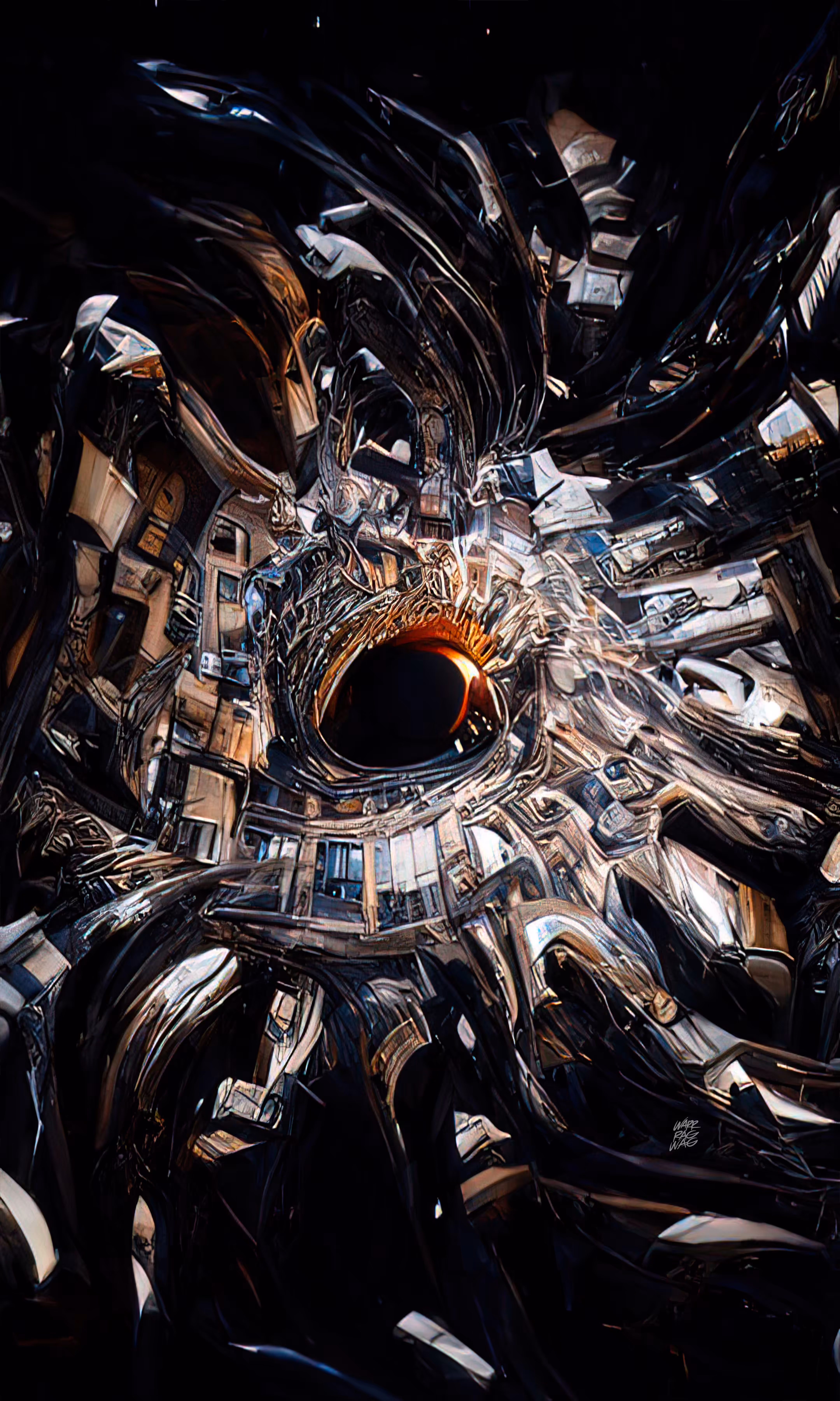 Swirling architecture 1