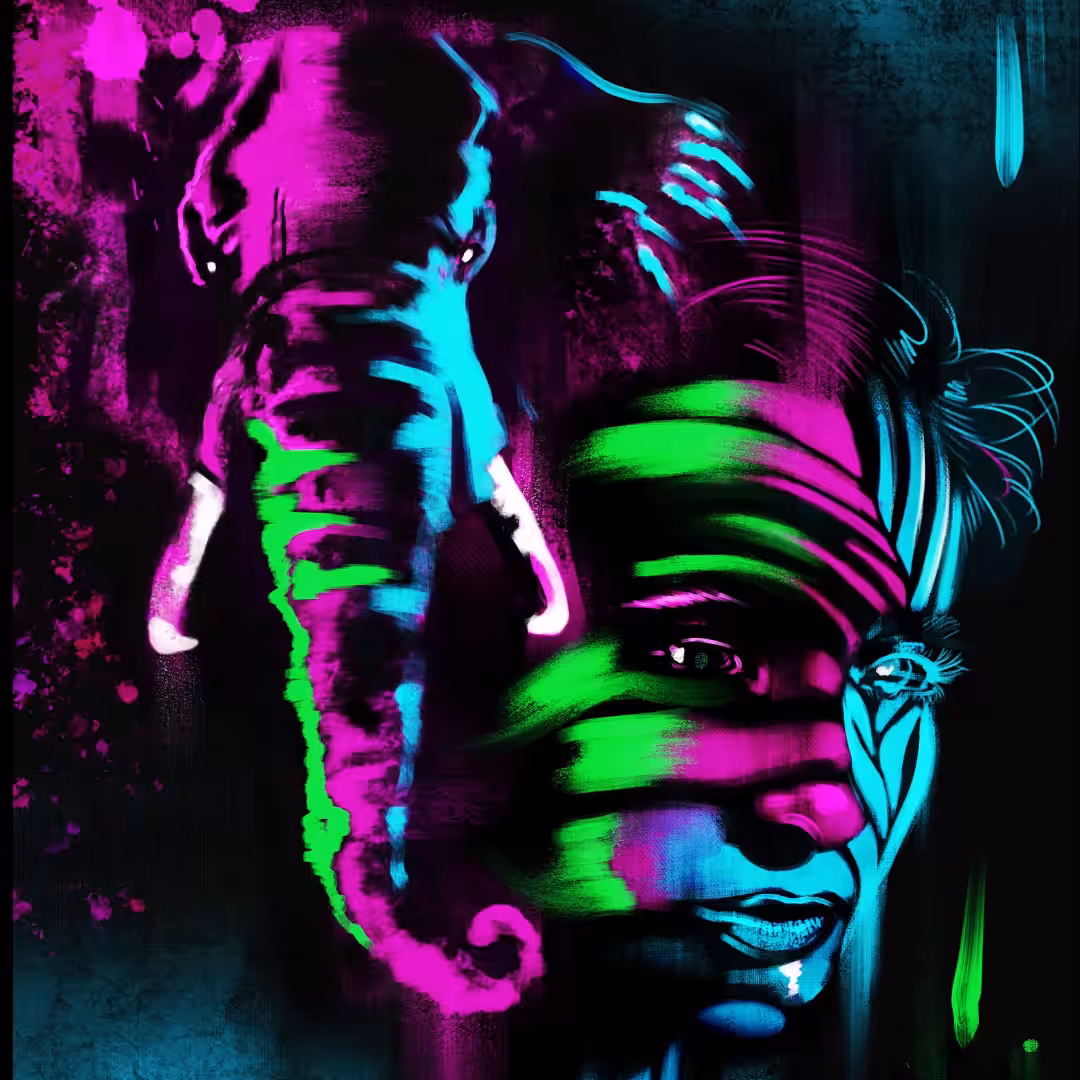 Wild Neon Eyes