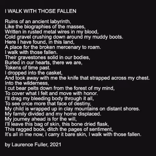 I WALK WITH THOSE FA...