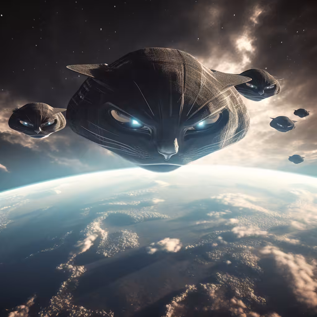 Galactic Cats: The Feline Protectors of the Universe