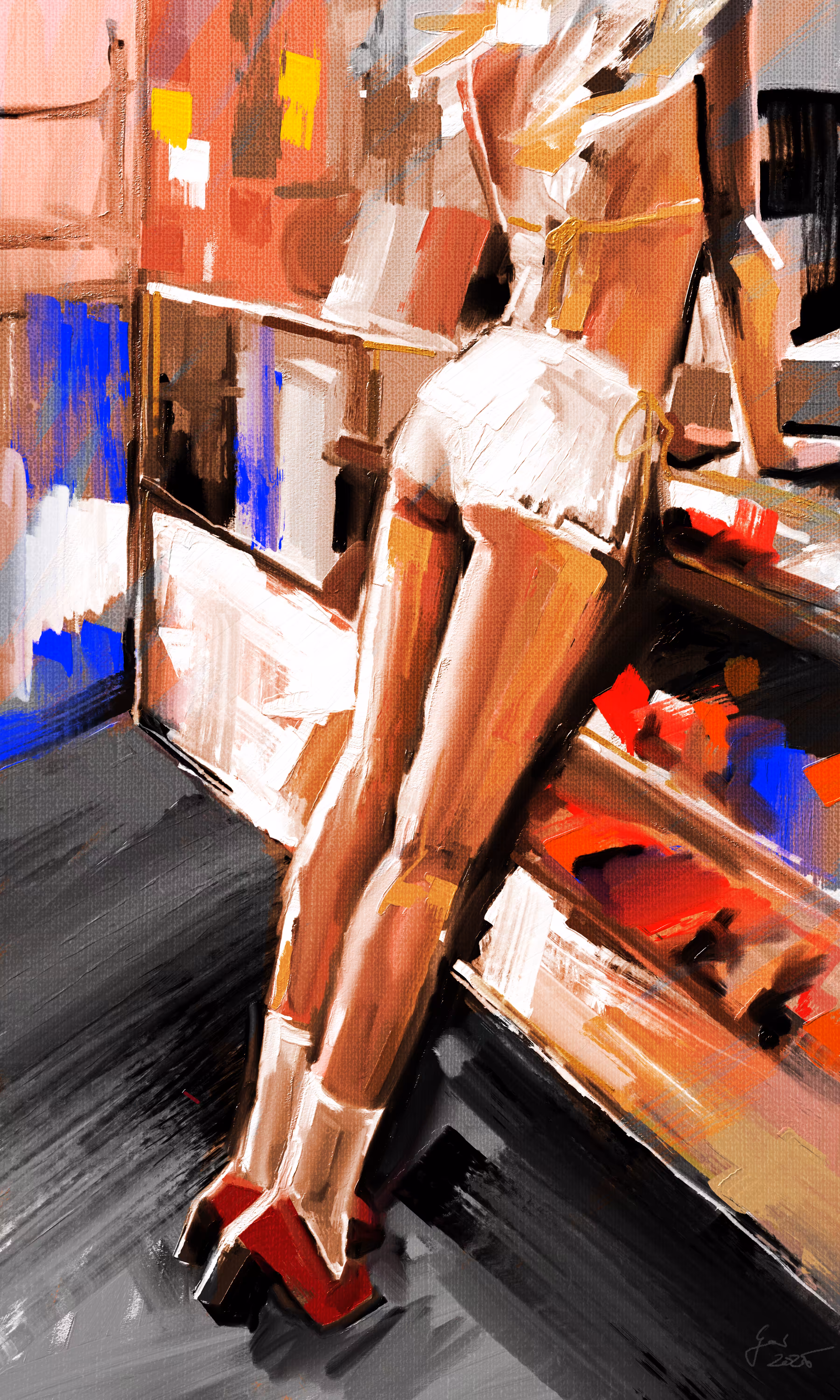 BLACKBOOK: le gambe