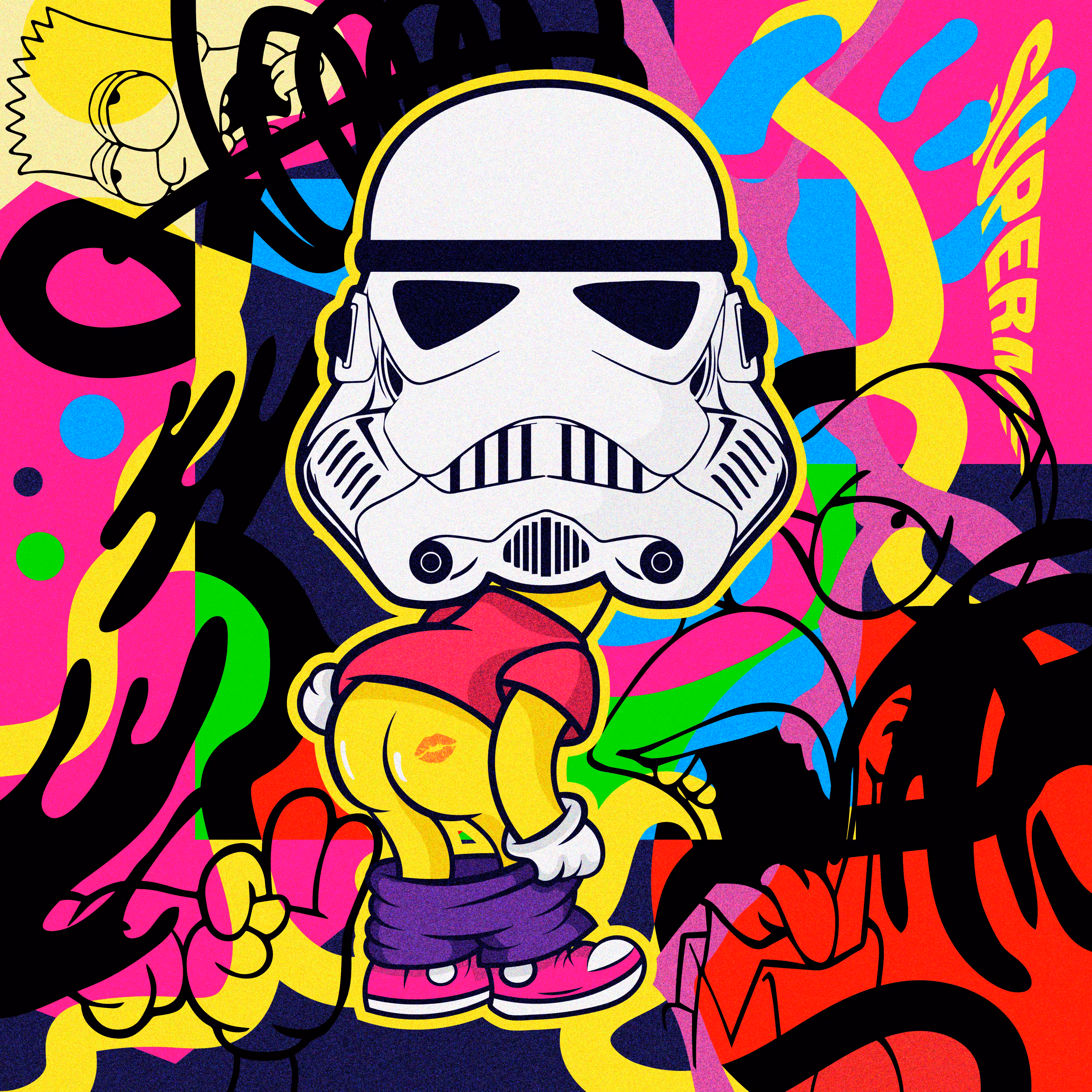 Naughty little bartrooper