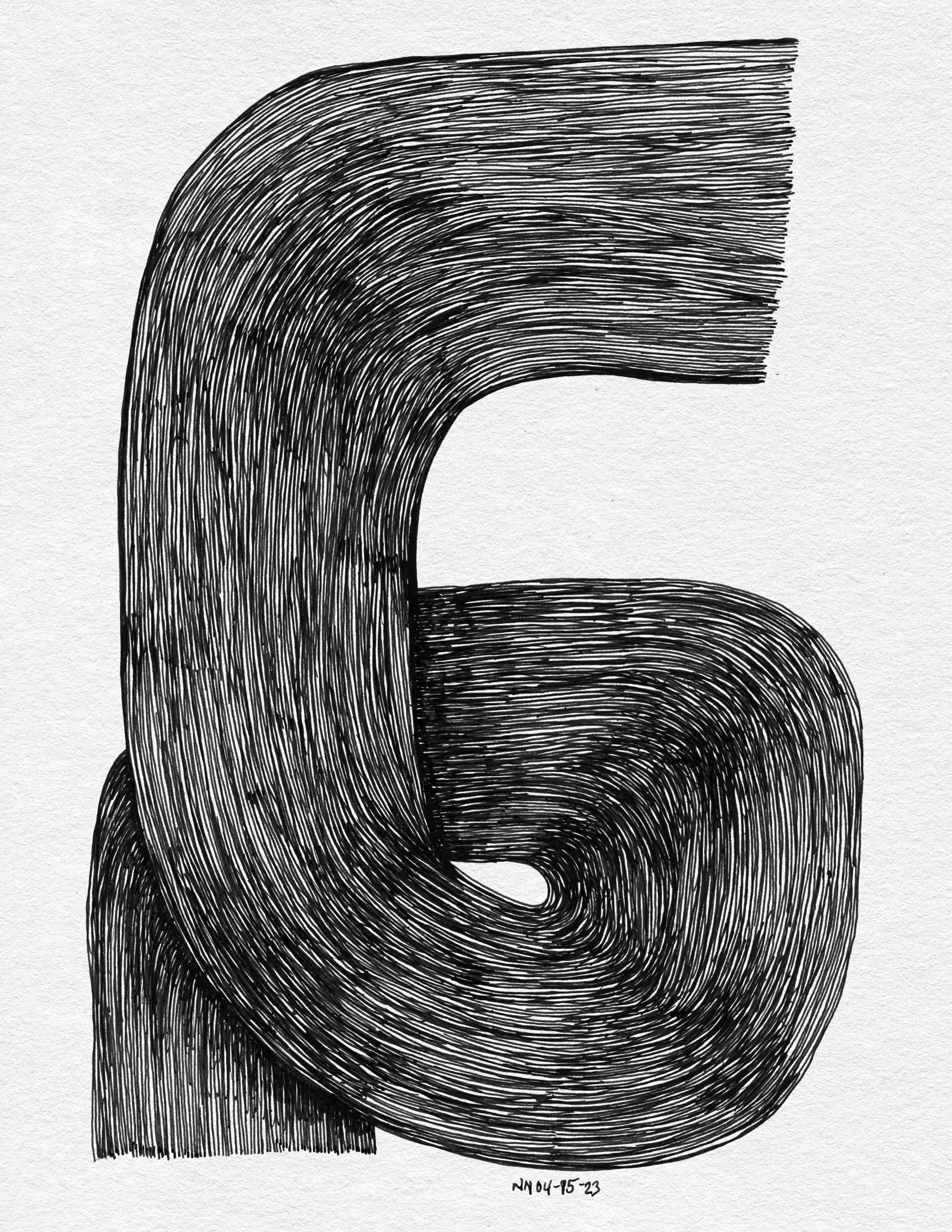 Inkscapes no. 36 (The Curve)