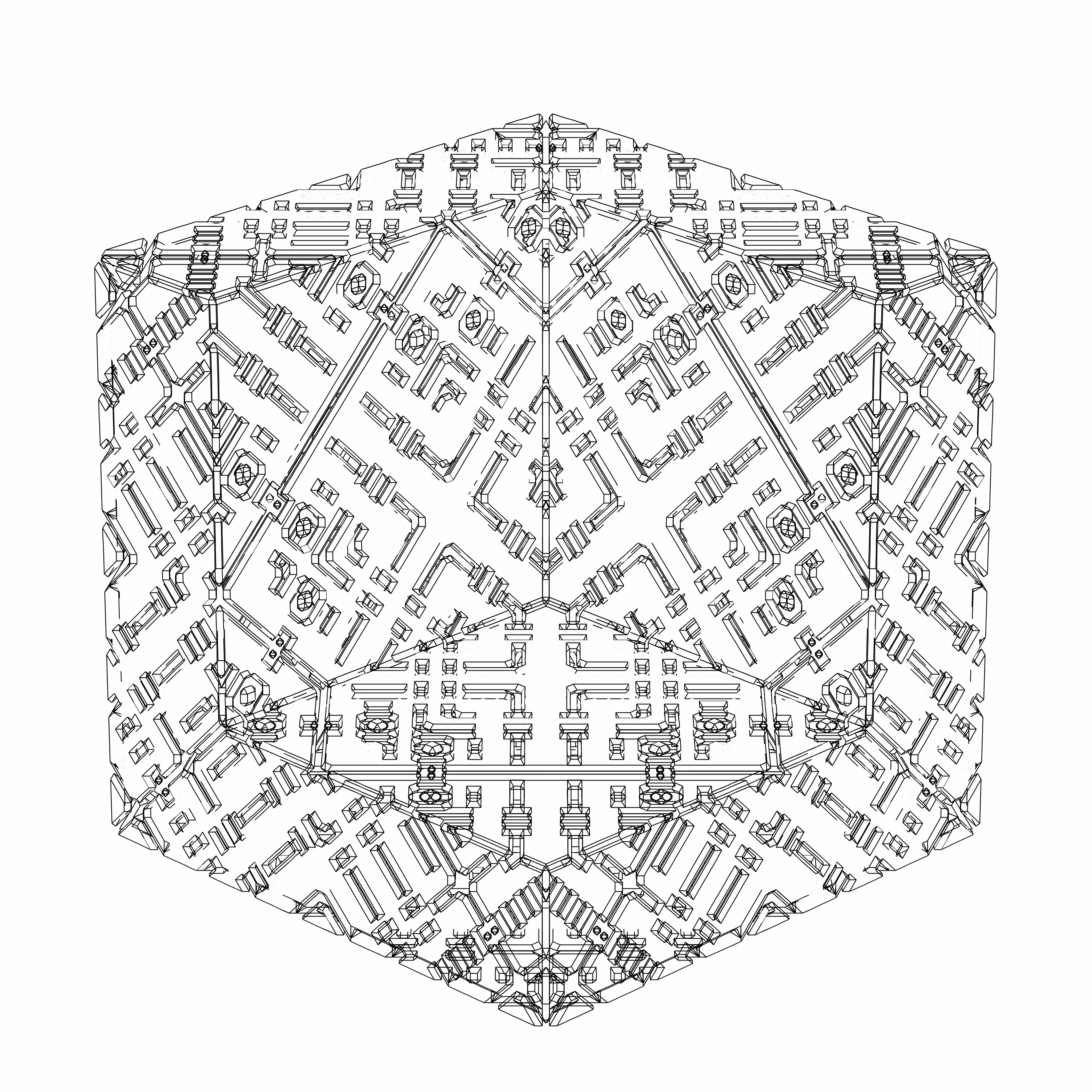 LL21 Alien Art Cube #490