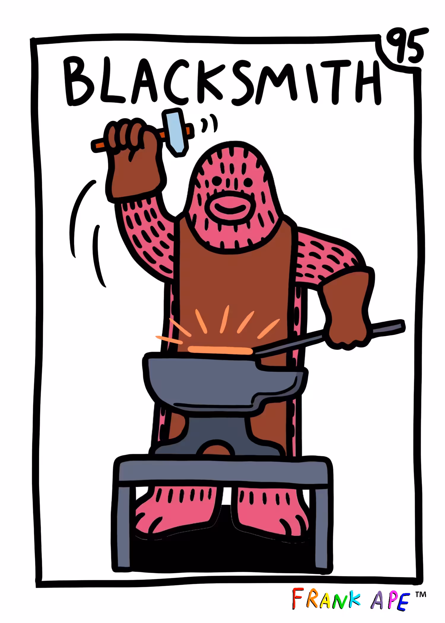 Frank Friends #95 - Blacksmith