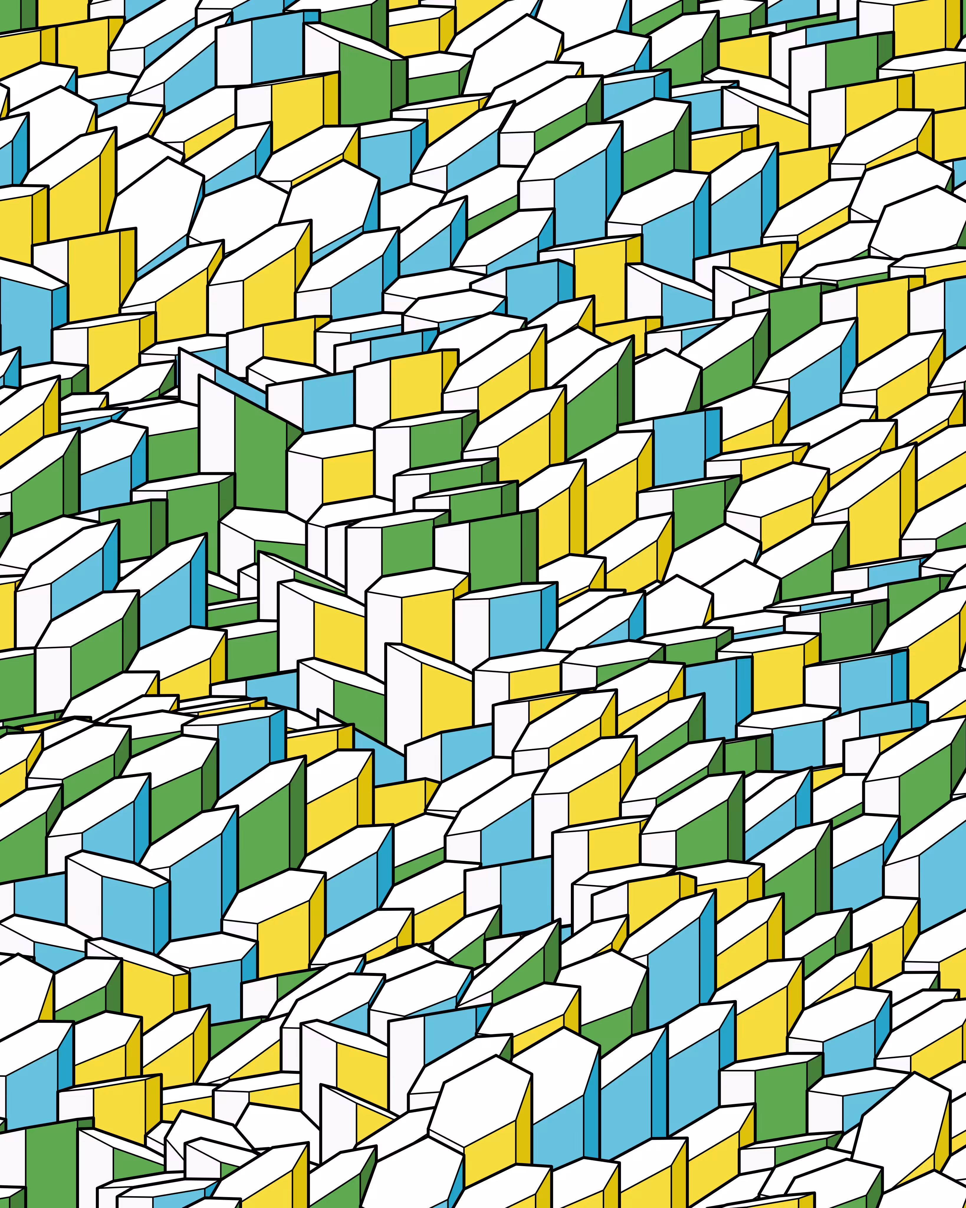 Hexagones Landscape #239
