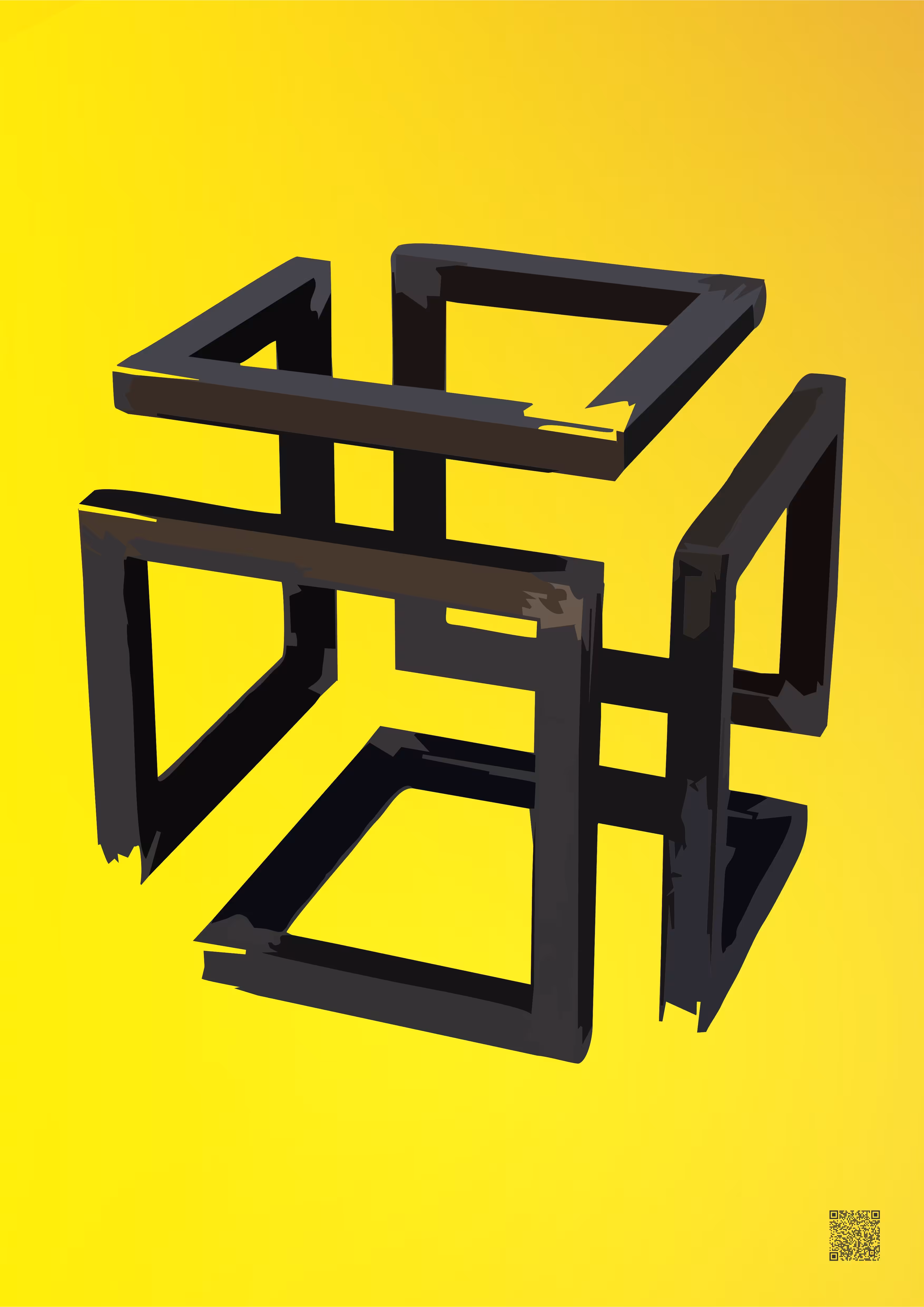 Infinity Cube Yellow
