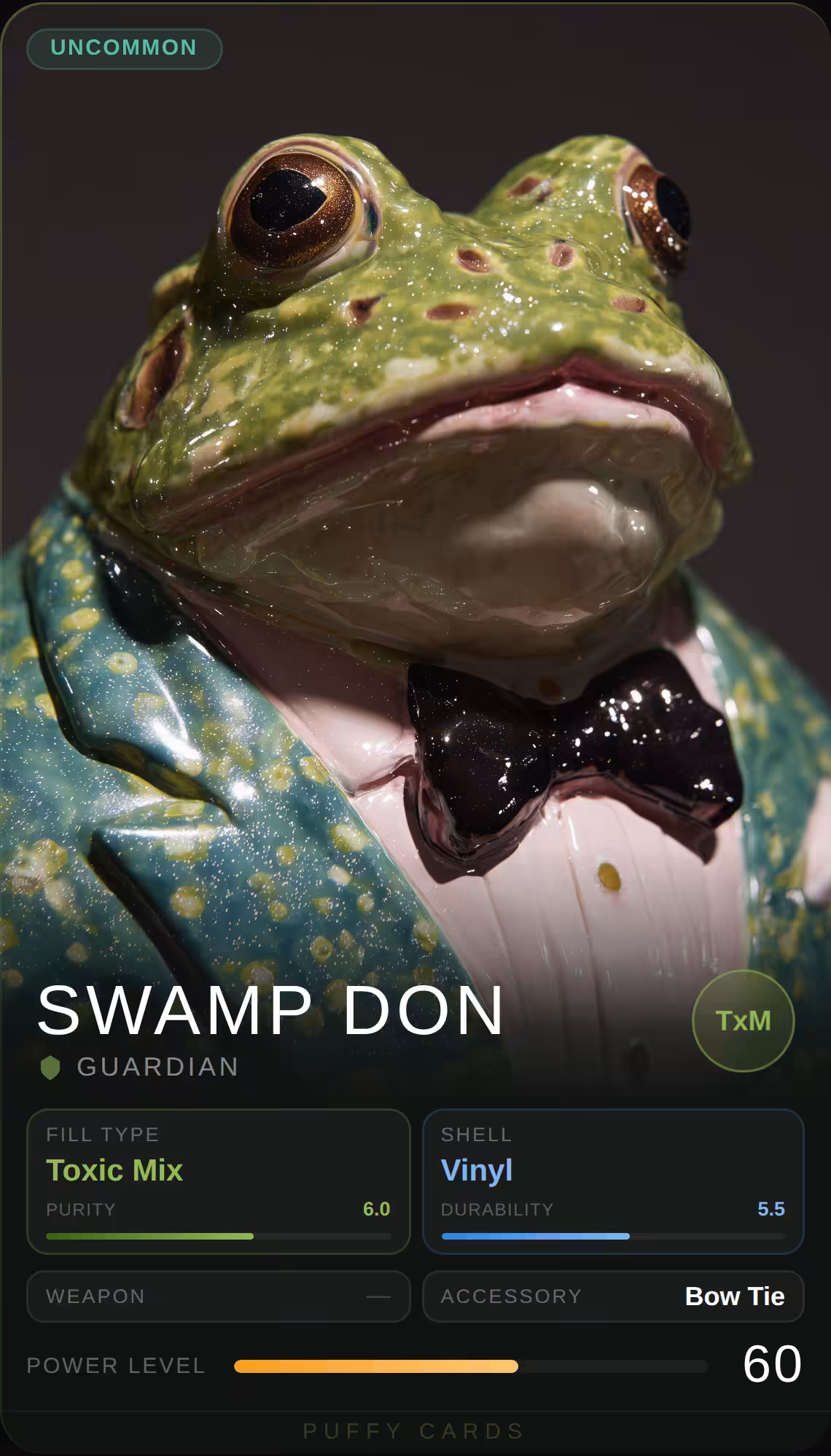 Puffy Cards: Swamp Don