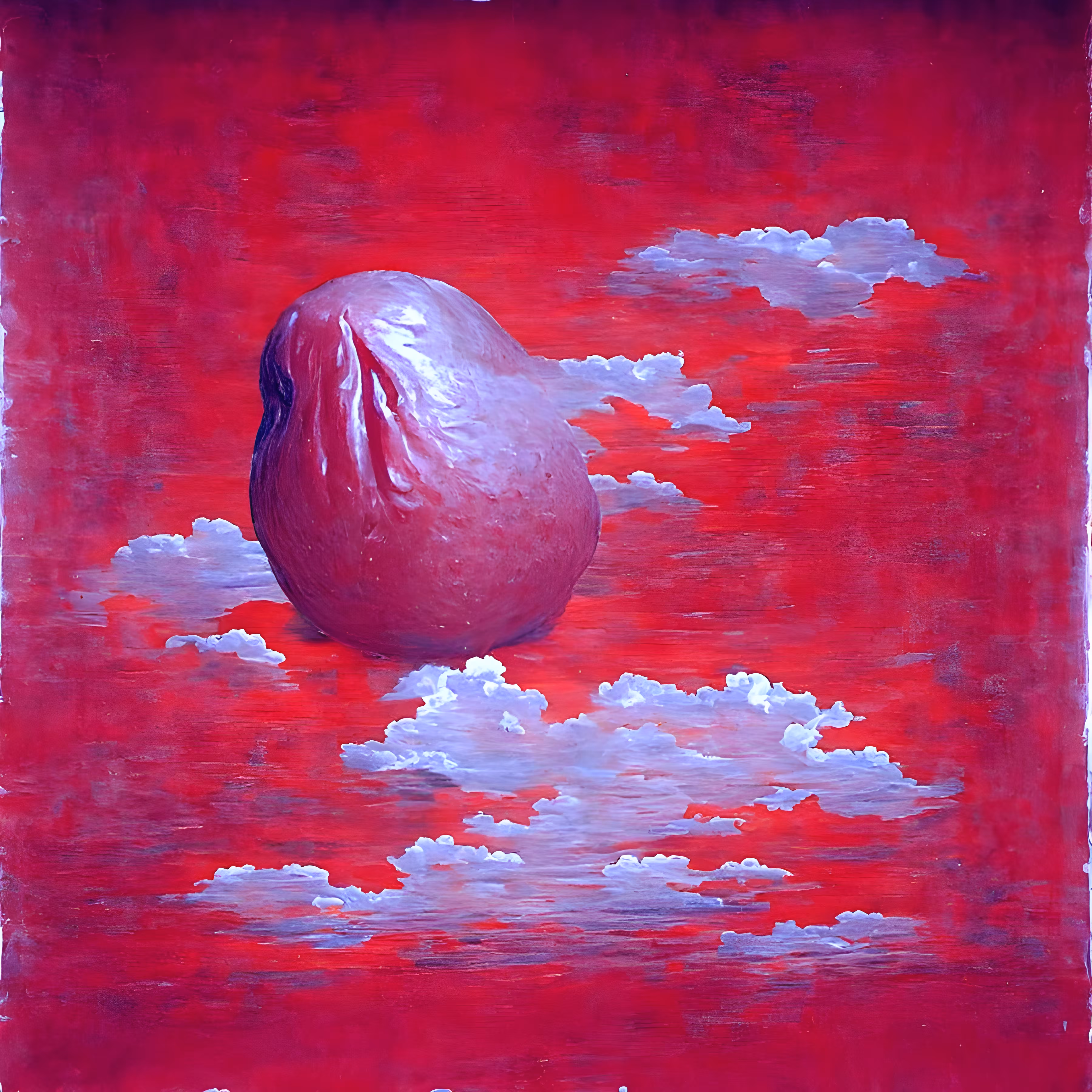Alizarin Crimson 8K By René Magritte