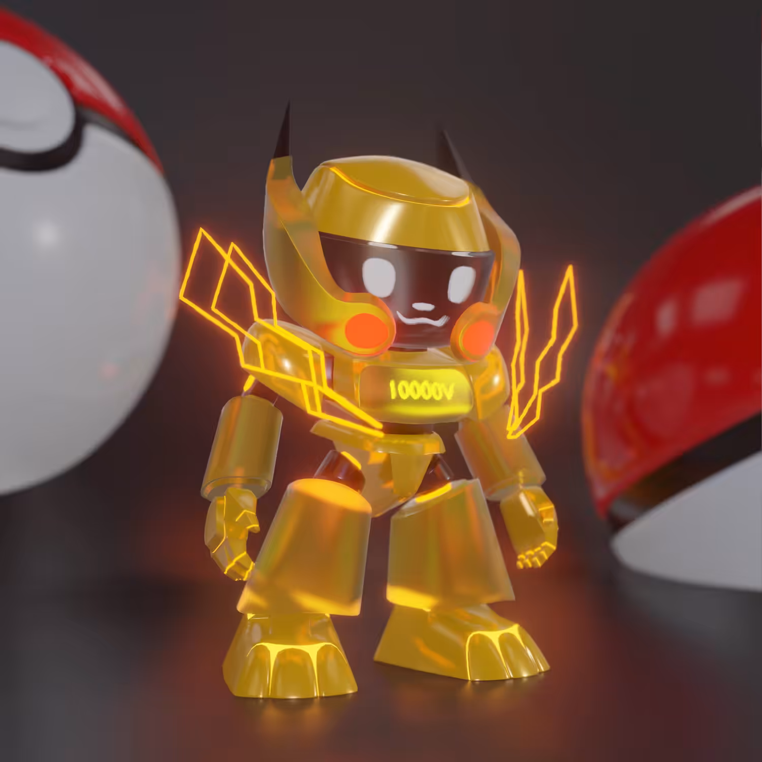 10000V