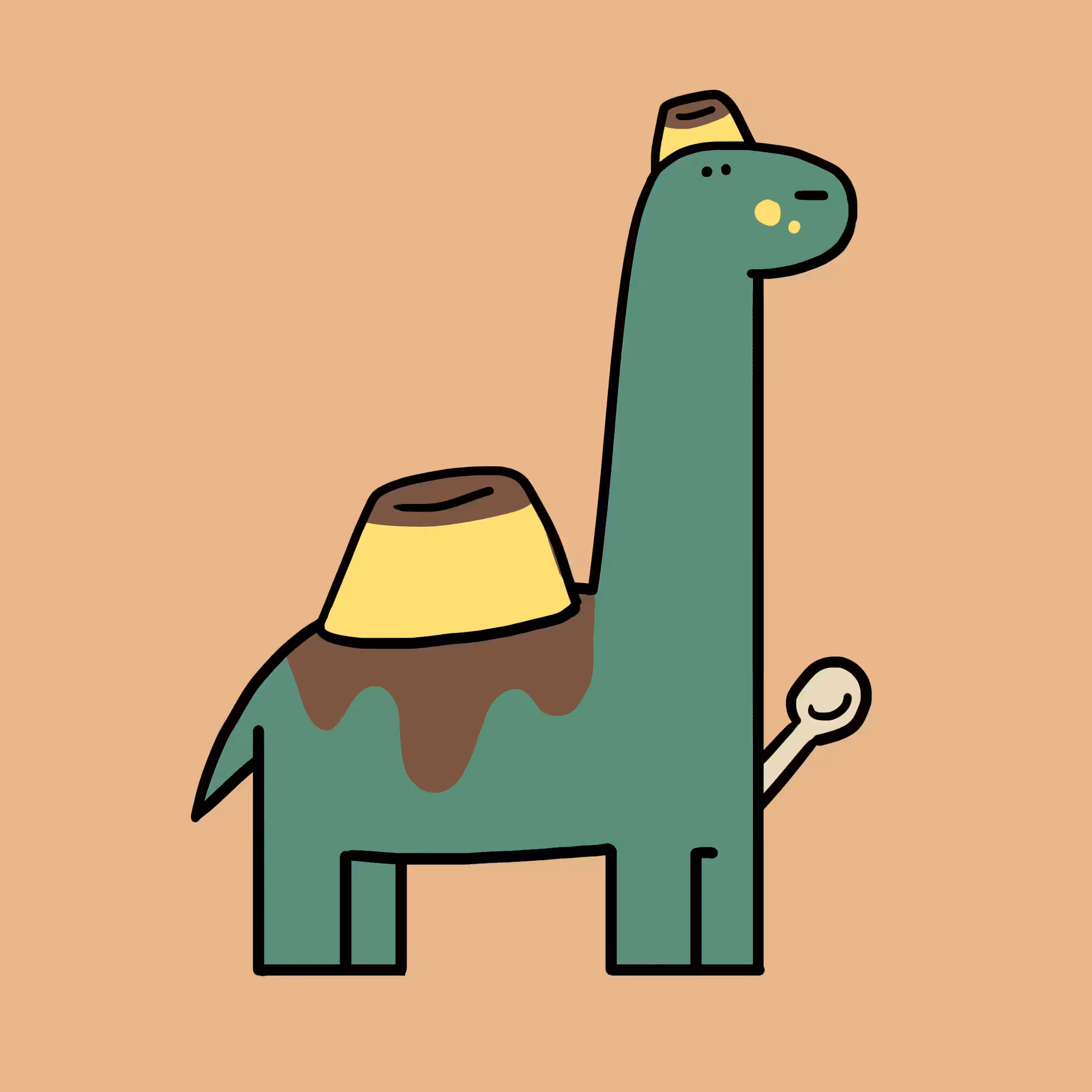 mypetdino - pudding #13