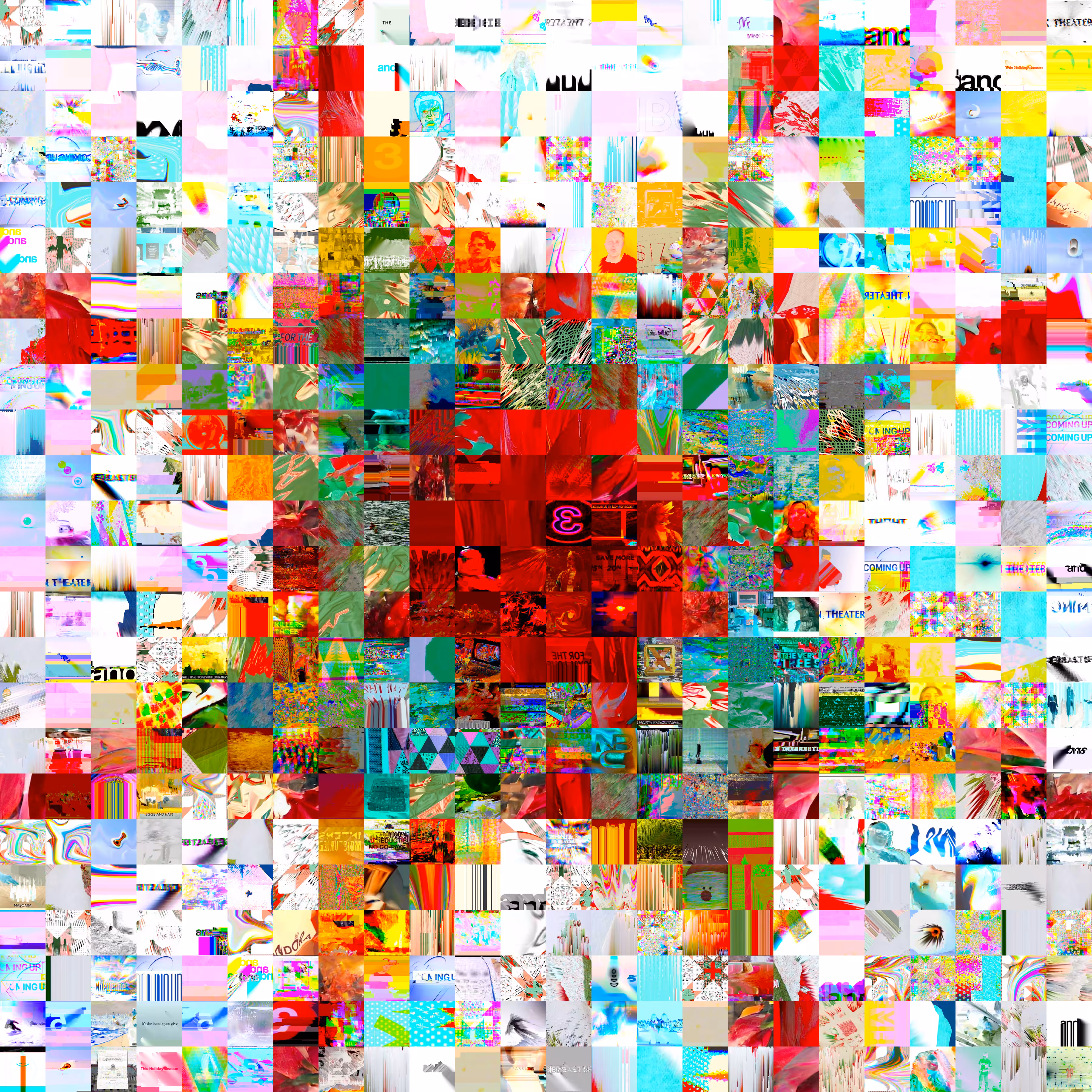 2021 Christmas Glitch Quilt 17