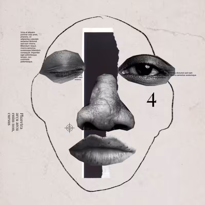 Collage faces #70