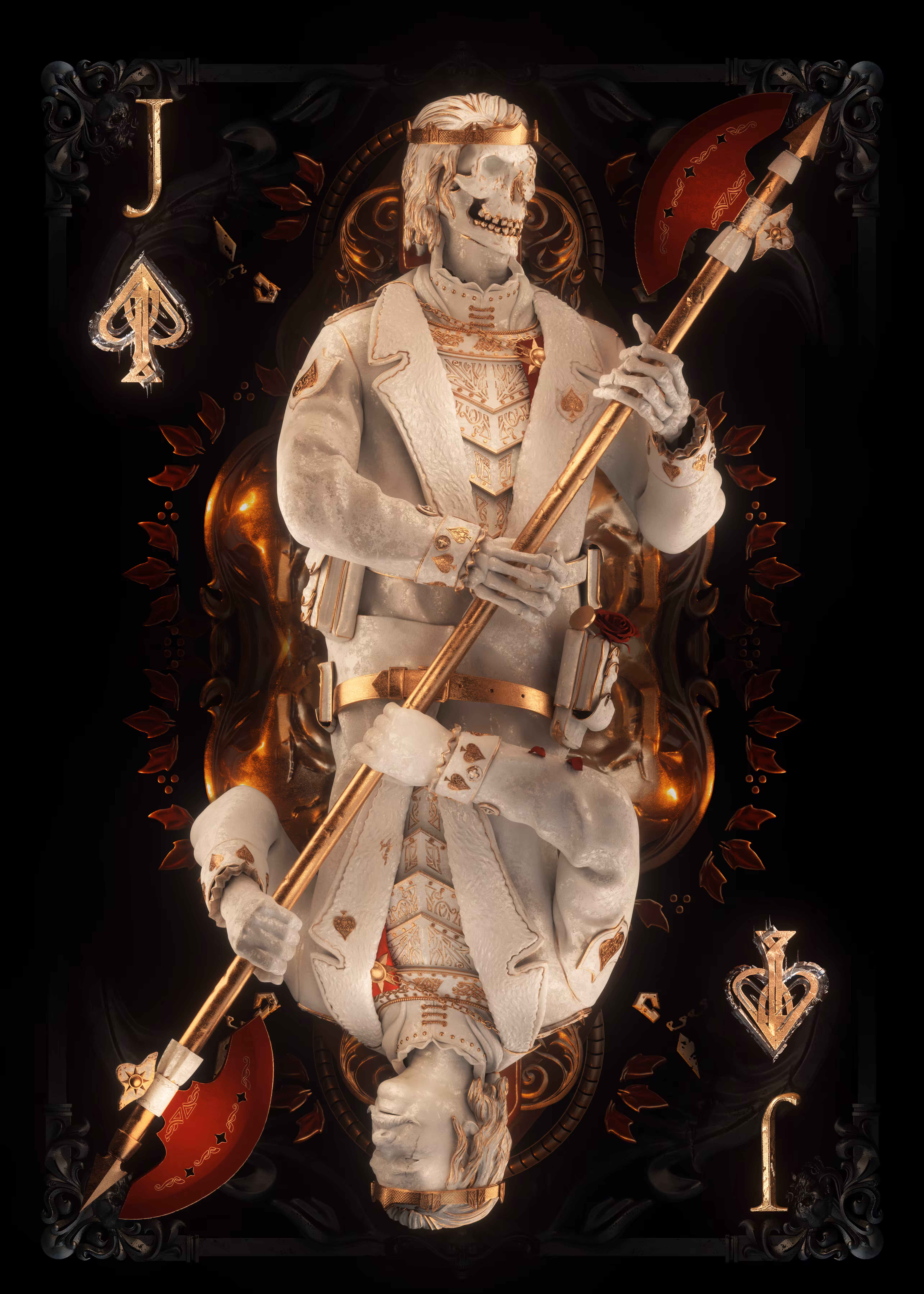 The Jack of Arms of Spades