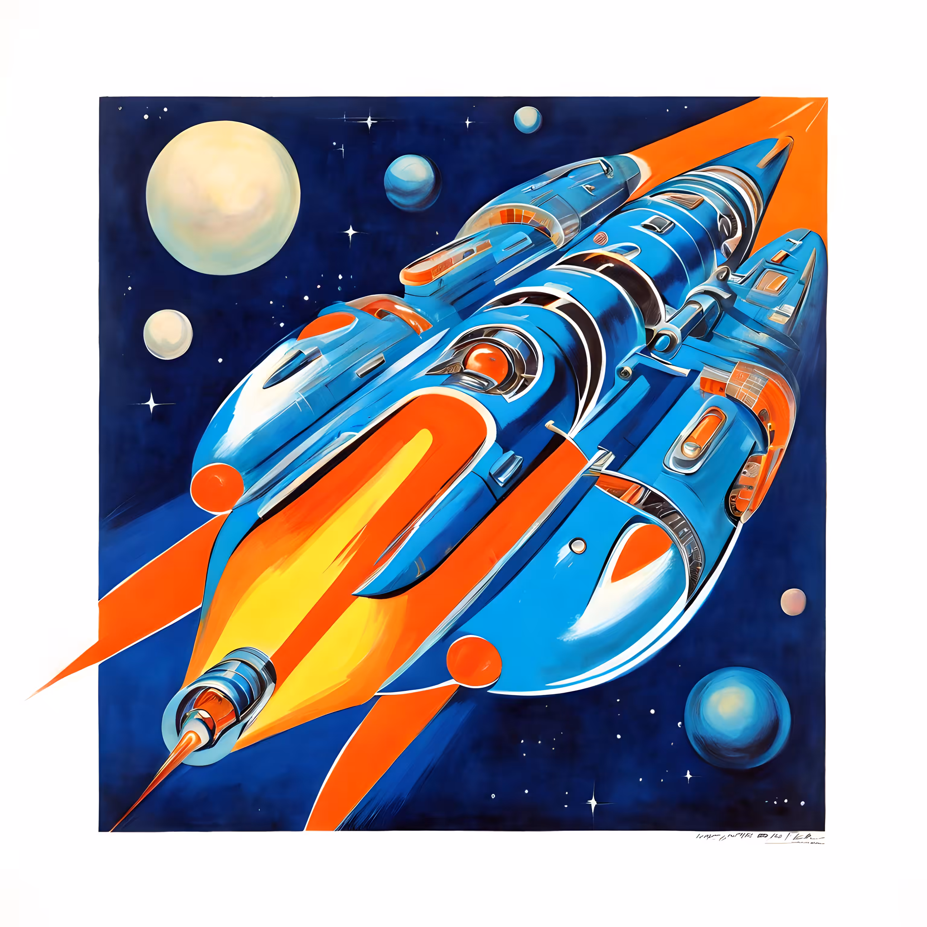 Wish You Were Here: Retro Rockets #8