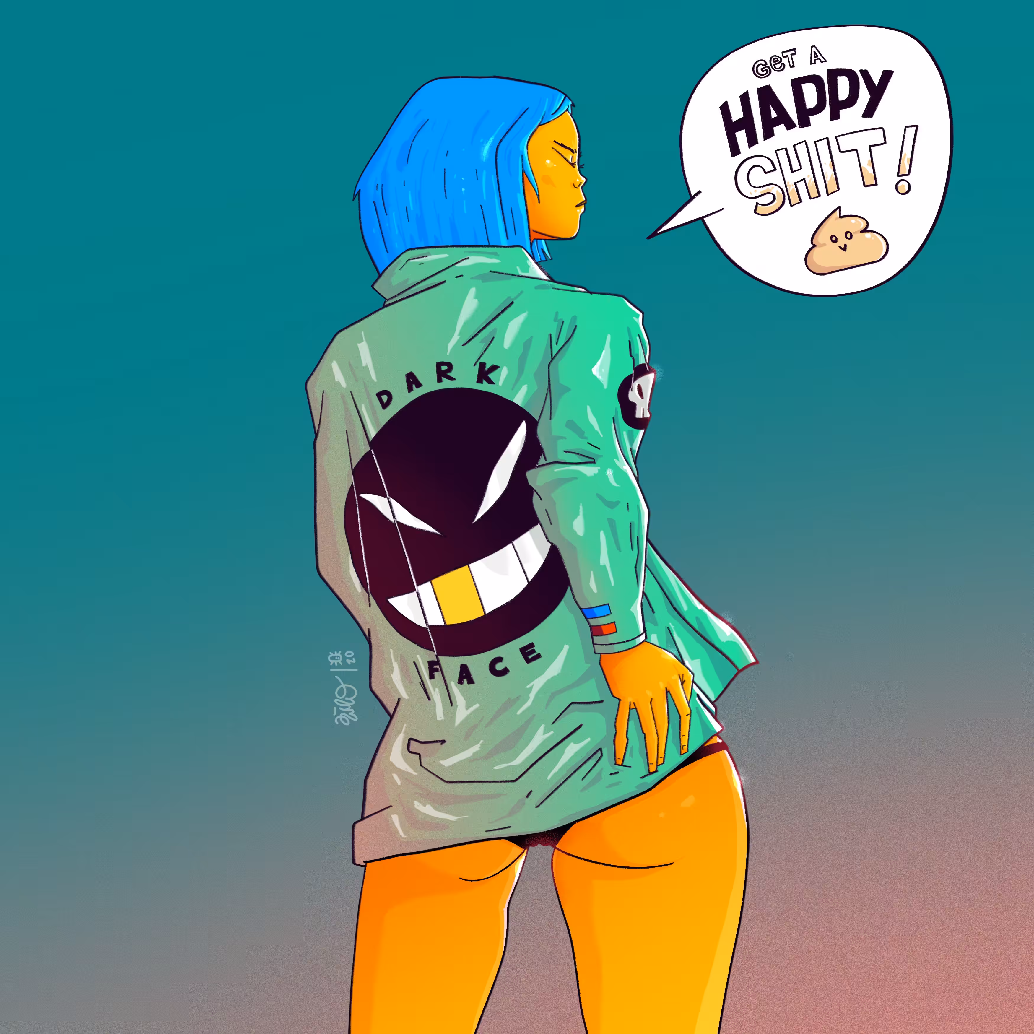 microbians - REDsistance - Get a happy shit