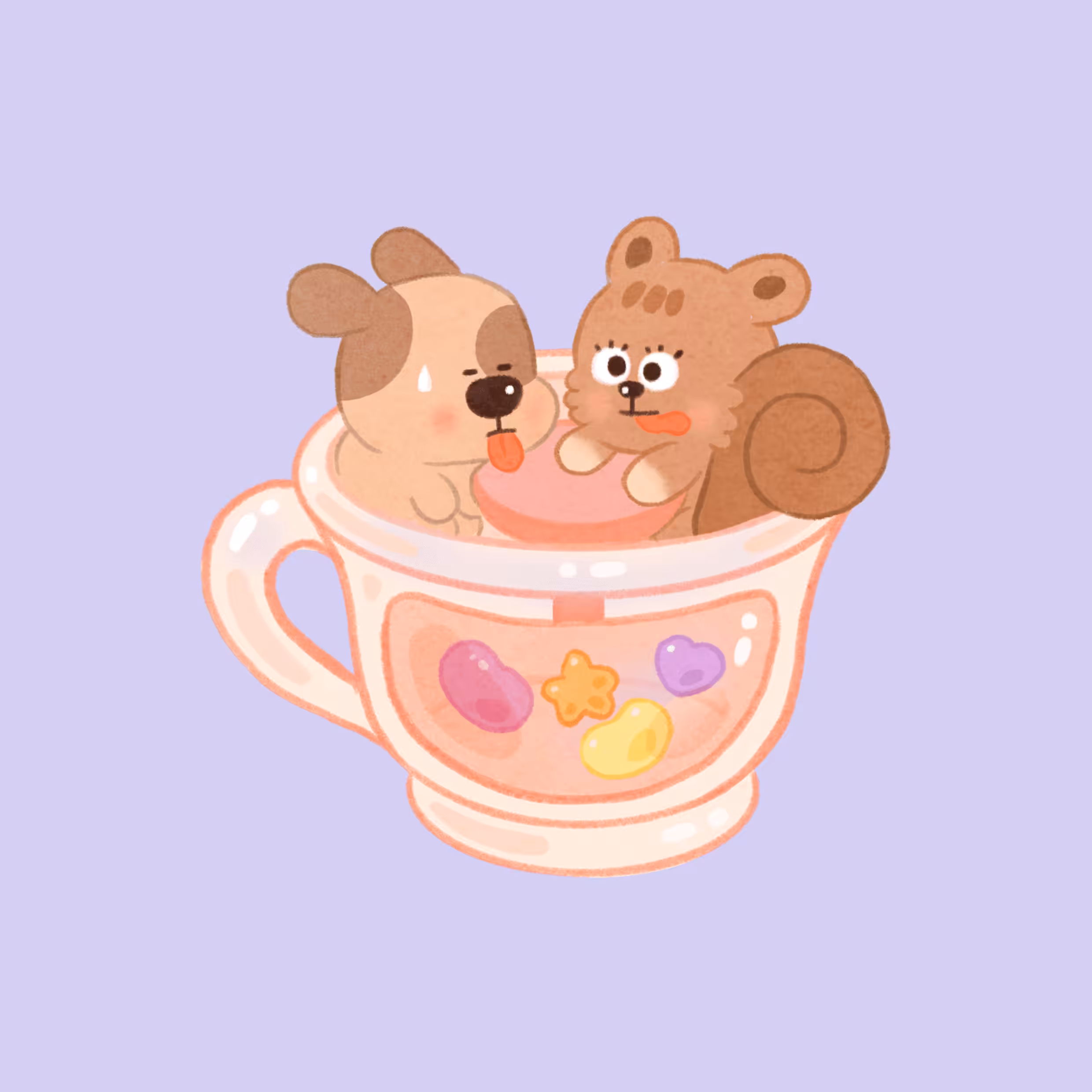 Z09 | #083 : Dog and Squirrel