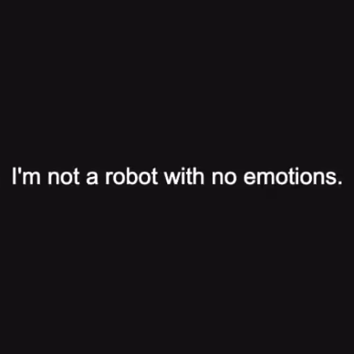 I'm not a robot with...
