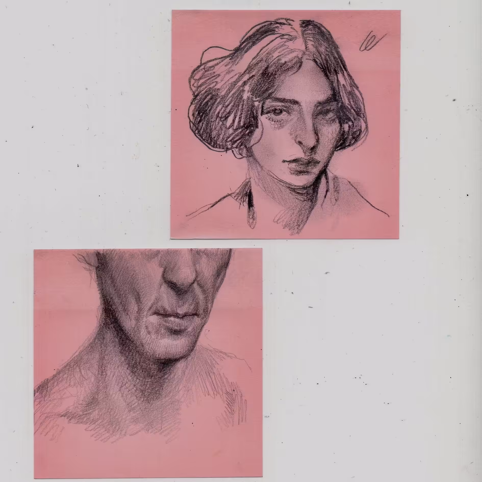 Post-it portrait