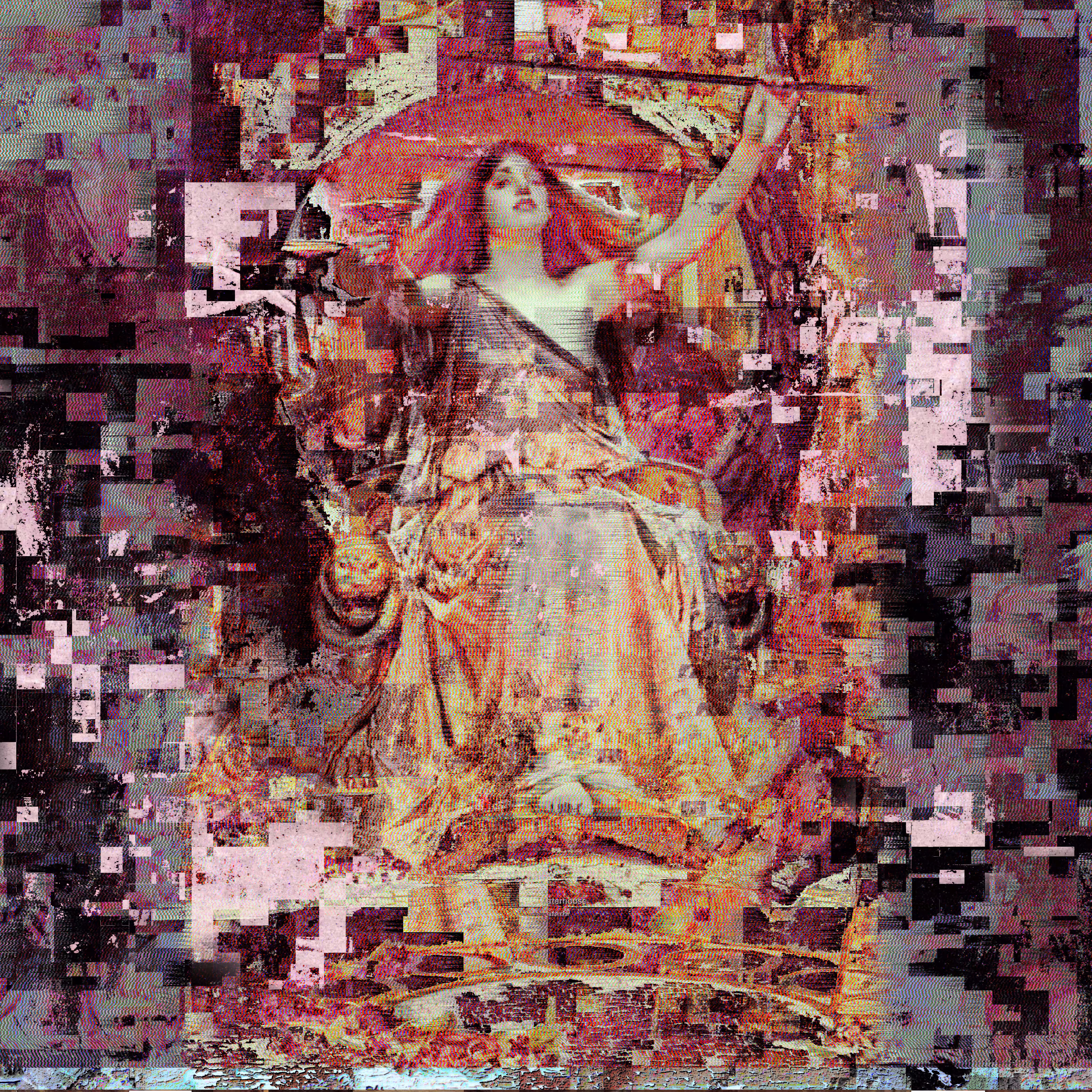 GLITCHWERKS: Circe (after Waterhouse)
