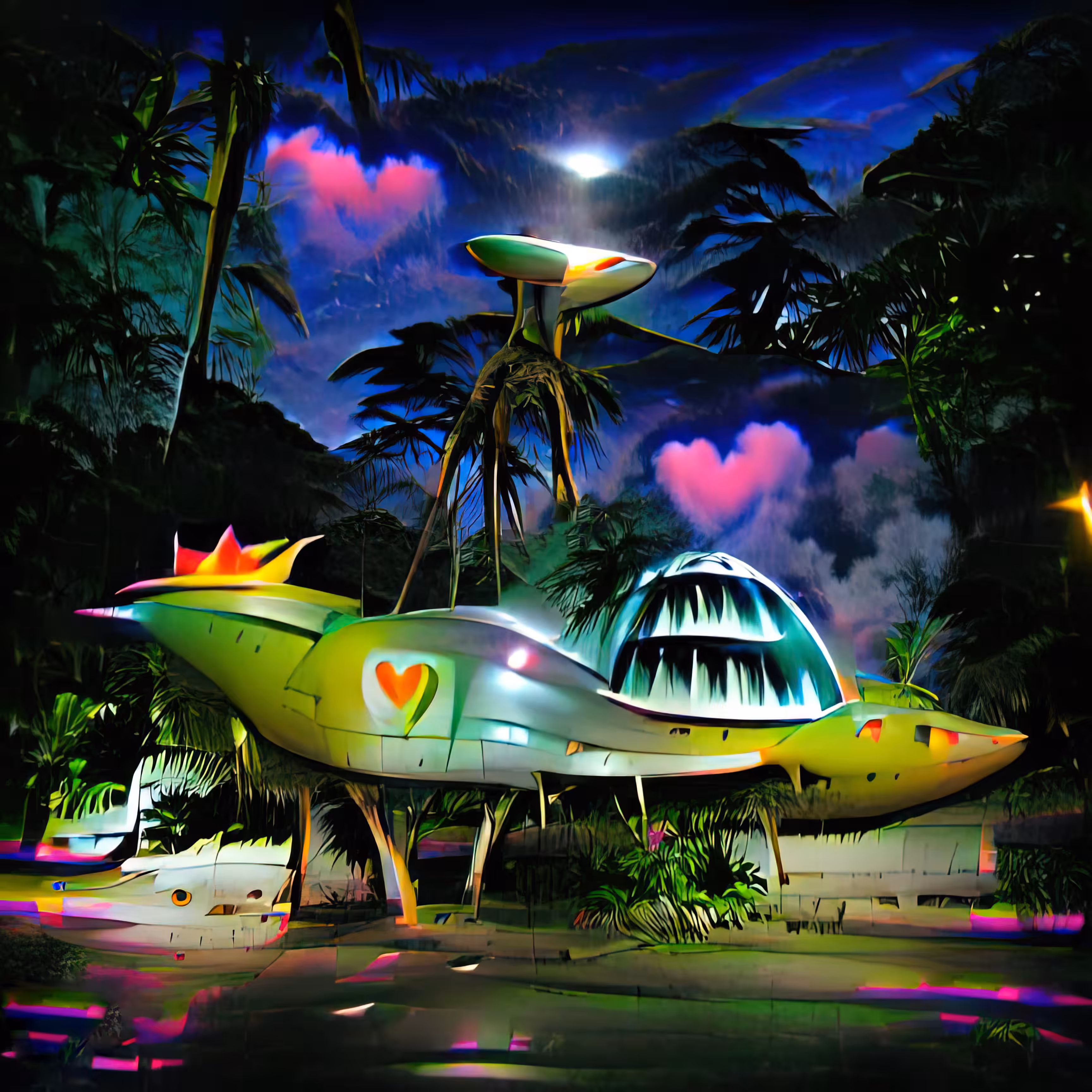 Lucky Spaceship: Tropical Love