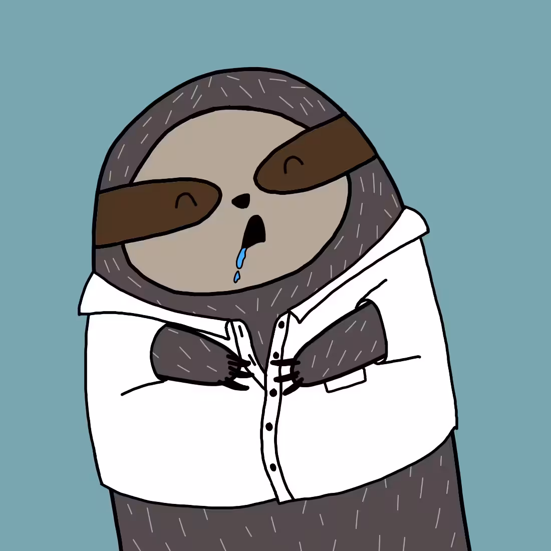 Finger Sloths: Tired Sloth