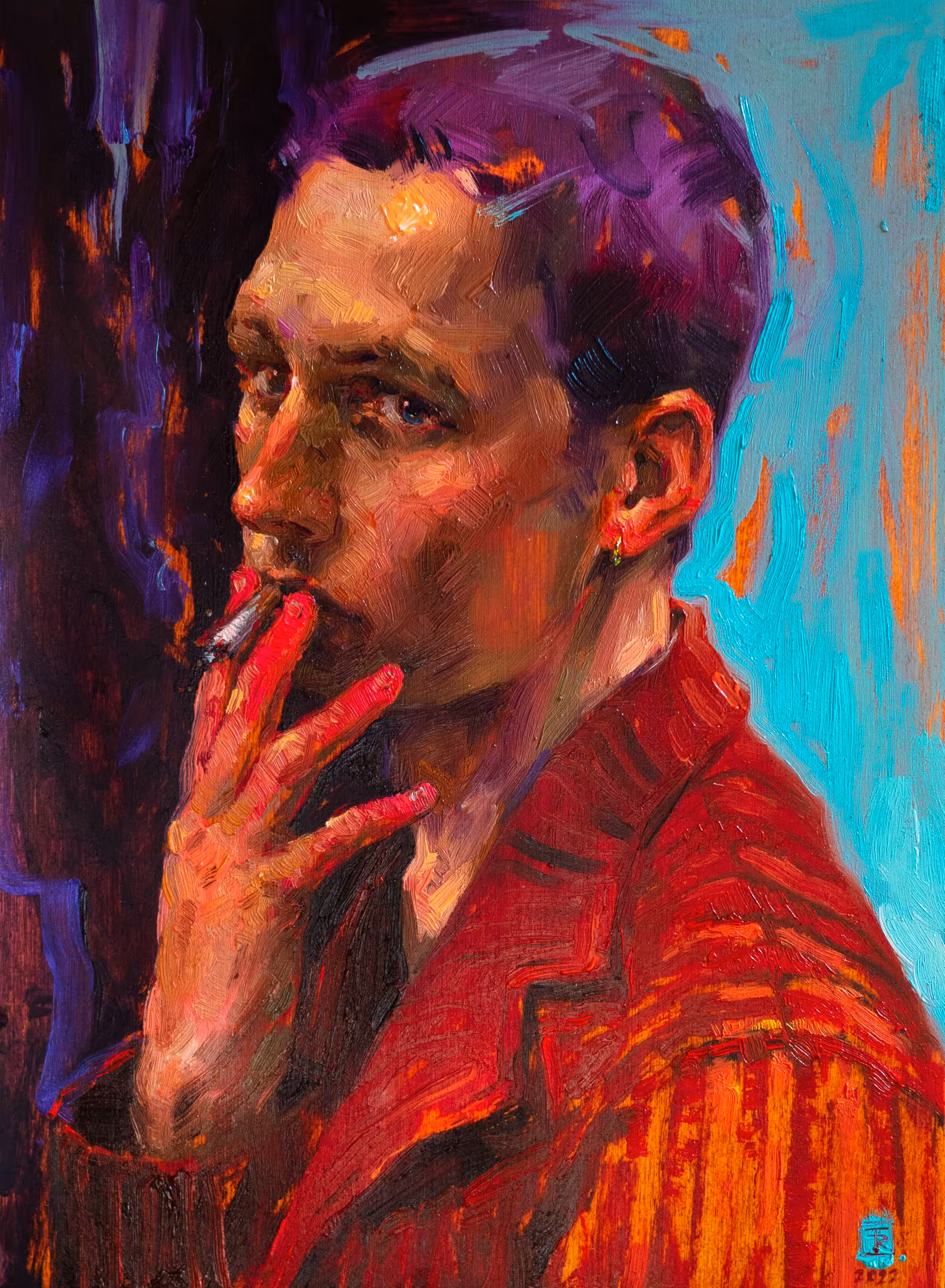 "If one has nothing to kiss" NFT + PHYSICAL