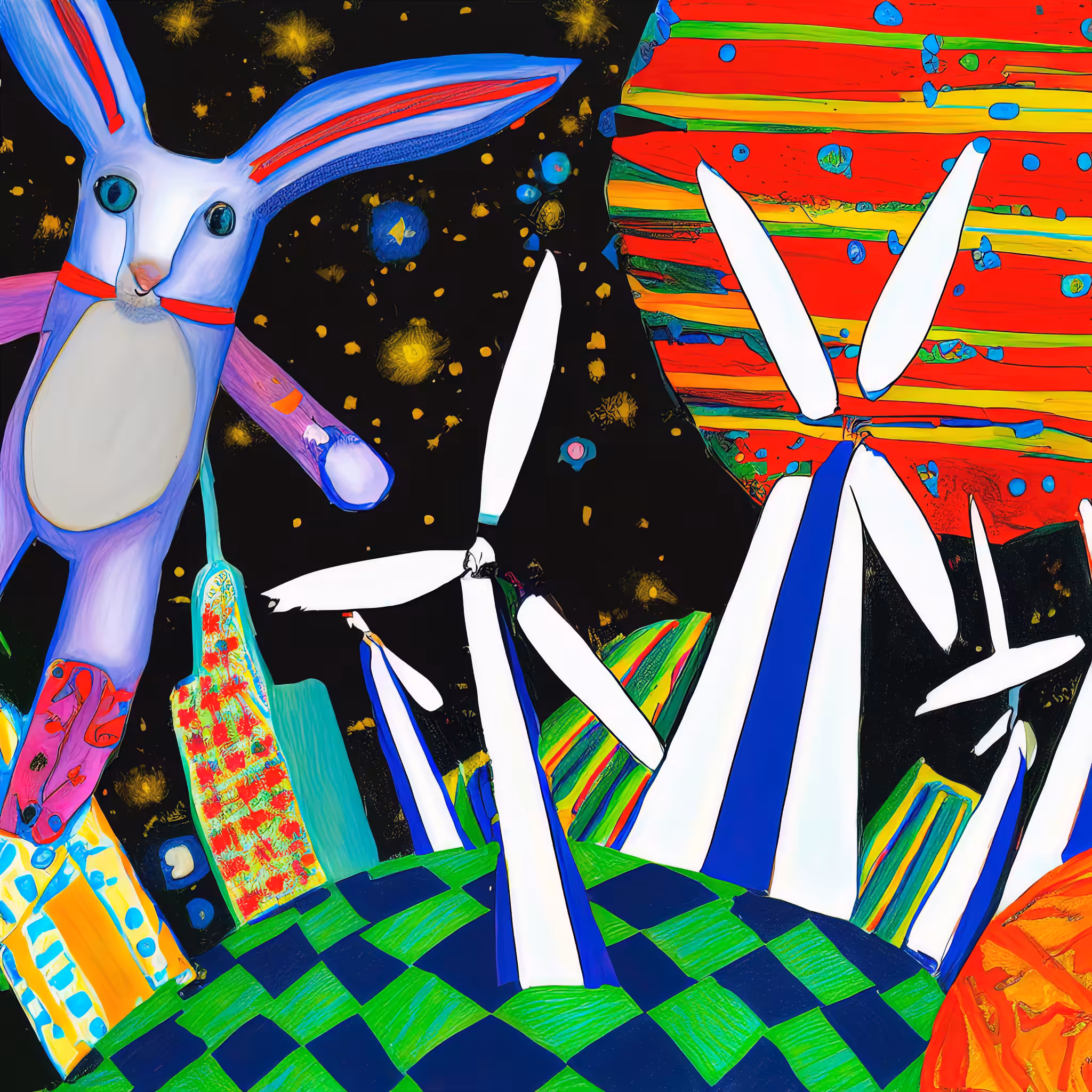 RABBIT TAKEOVER: Nellie