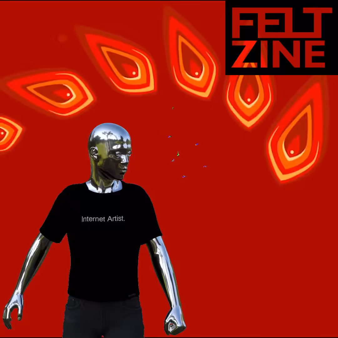 Canvas #52: upgrade. — internet artist. — virus. — black box logo. — dreamscape