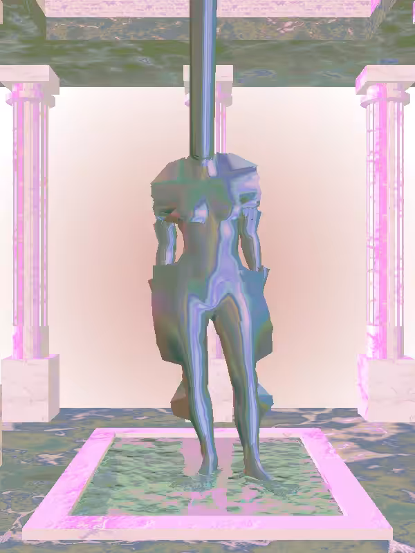 HeavenComputer: The Plotting Stealth Dark Blue Woman #7180