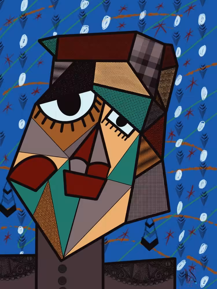 Figurative imagery ❤️ : Patchwork Gaze