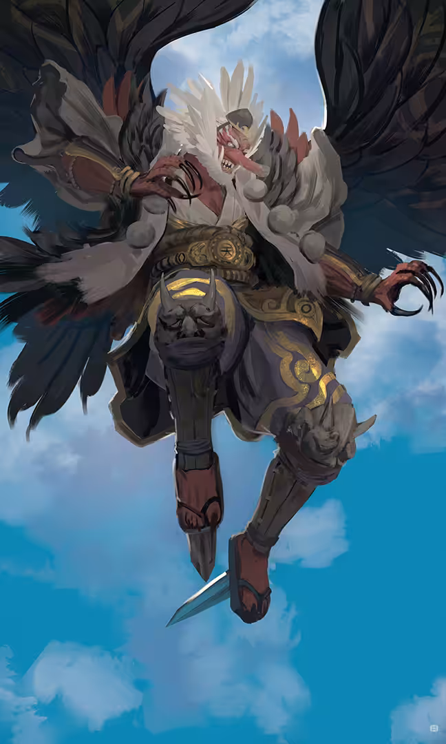Tengu Descends