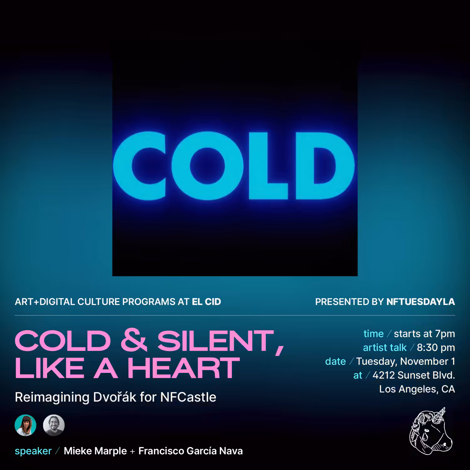 Cold and silent, like a heart - Mieke Marple & Francisco García Nava (PF04)