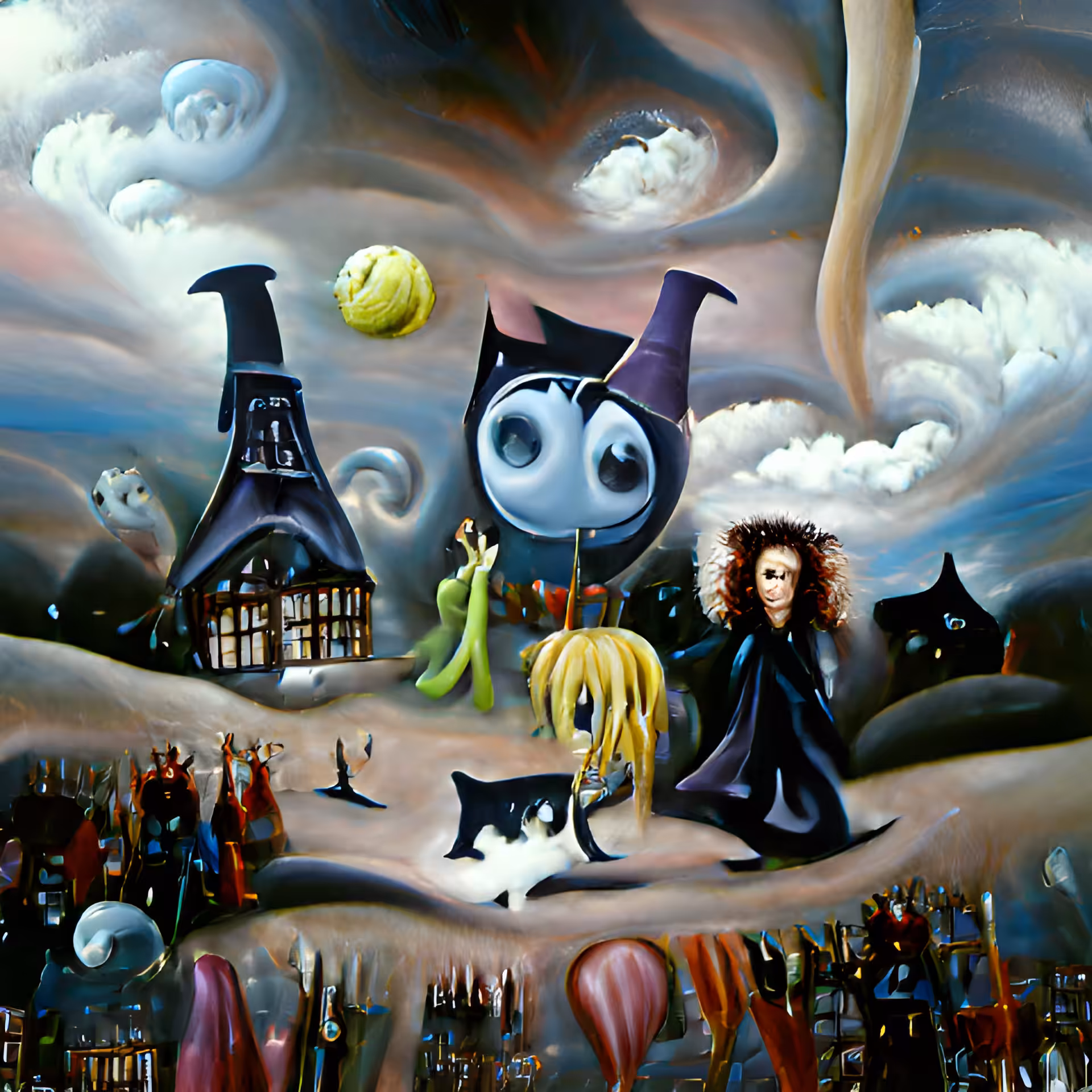Witchy Cat